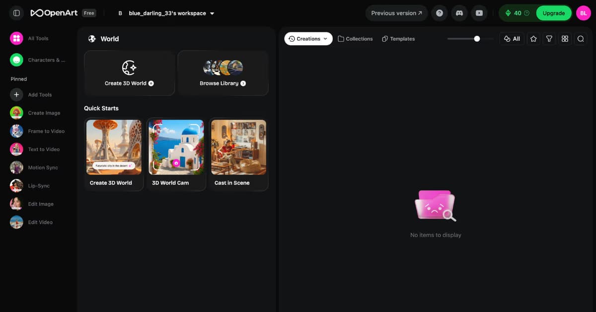 OpenArt Worlds Gives Creators Full Camera Control Inside AI-Generated 3D Environments
