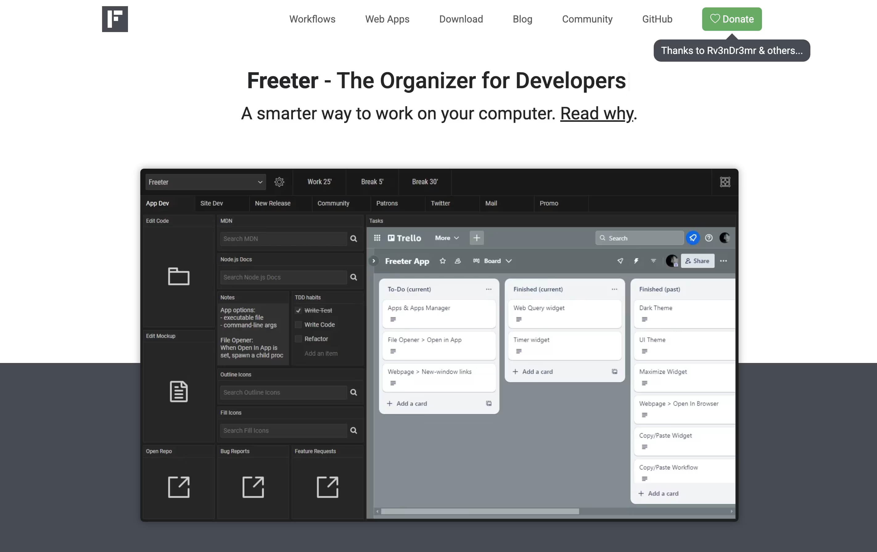 Freeter featured screenshot