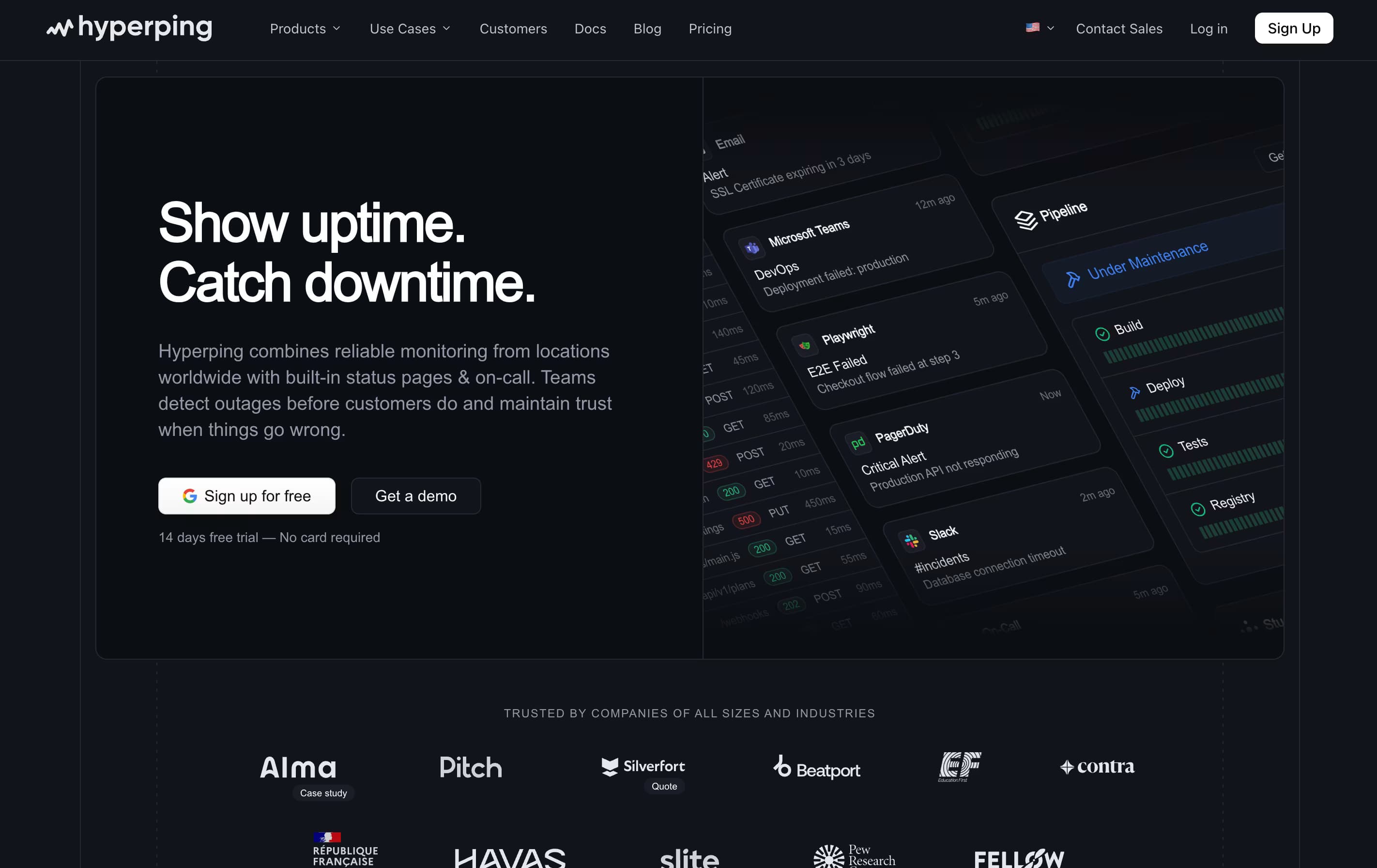 Hyperping featured screenshot