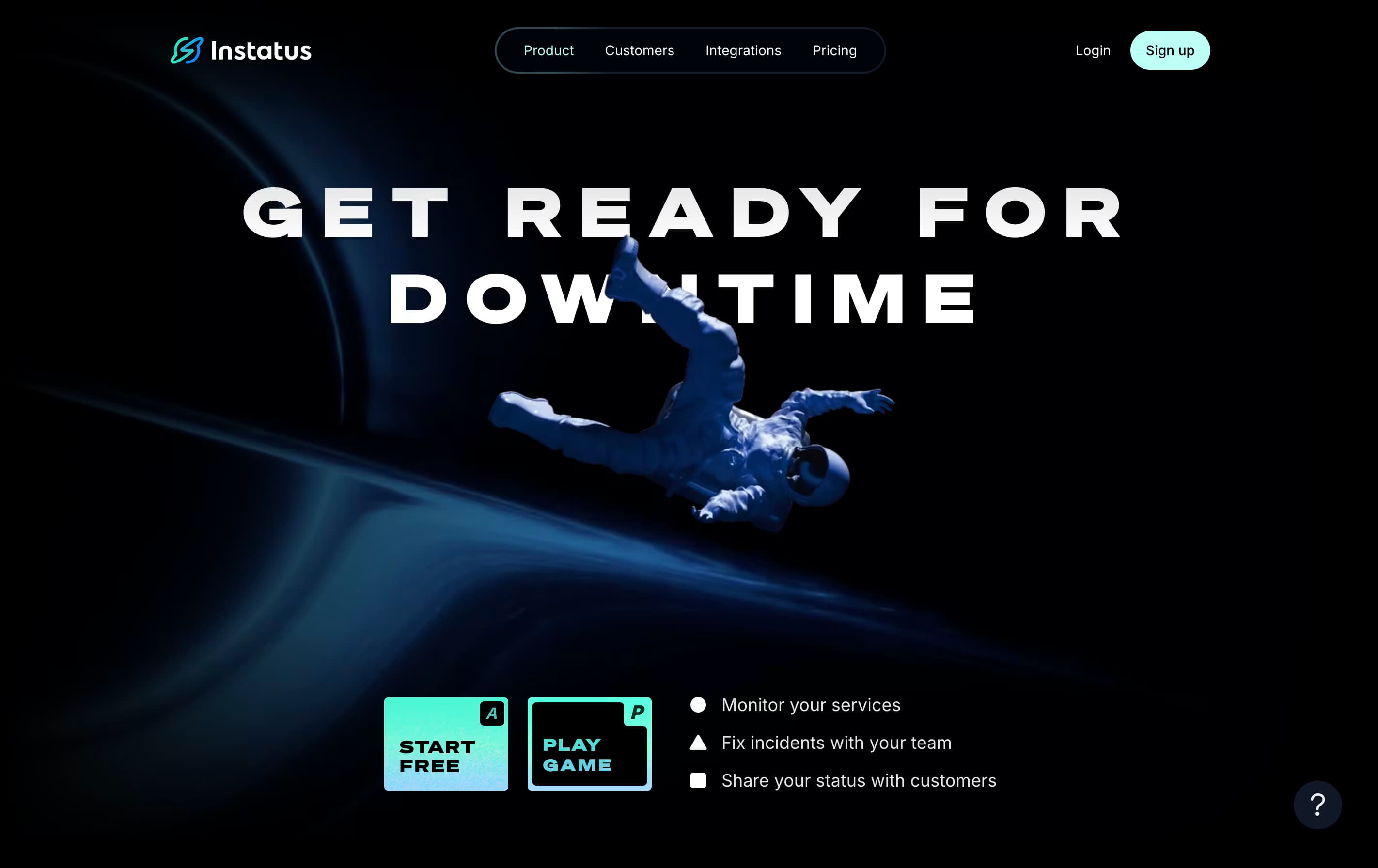 Instatus featured screenshot