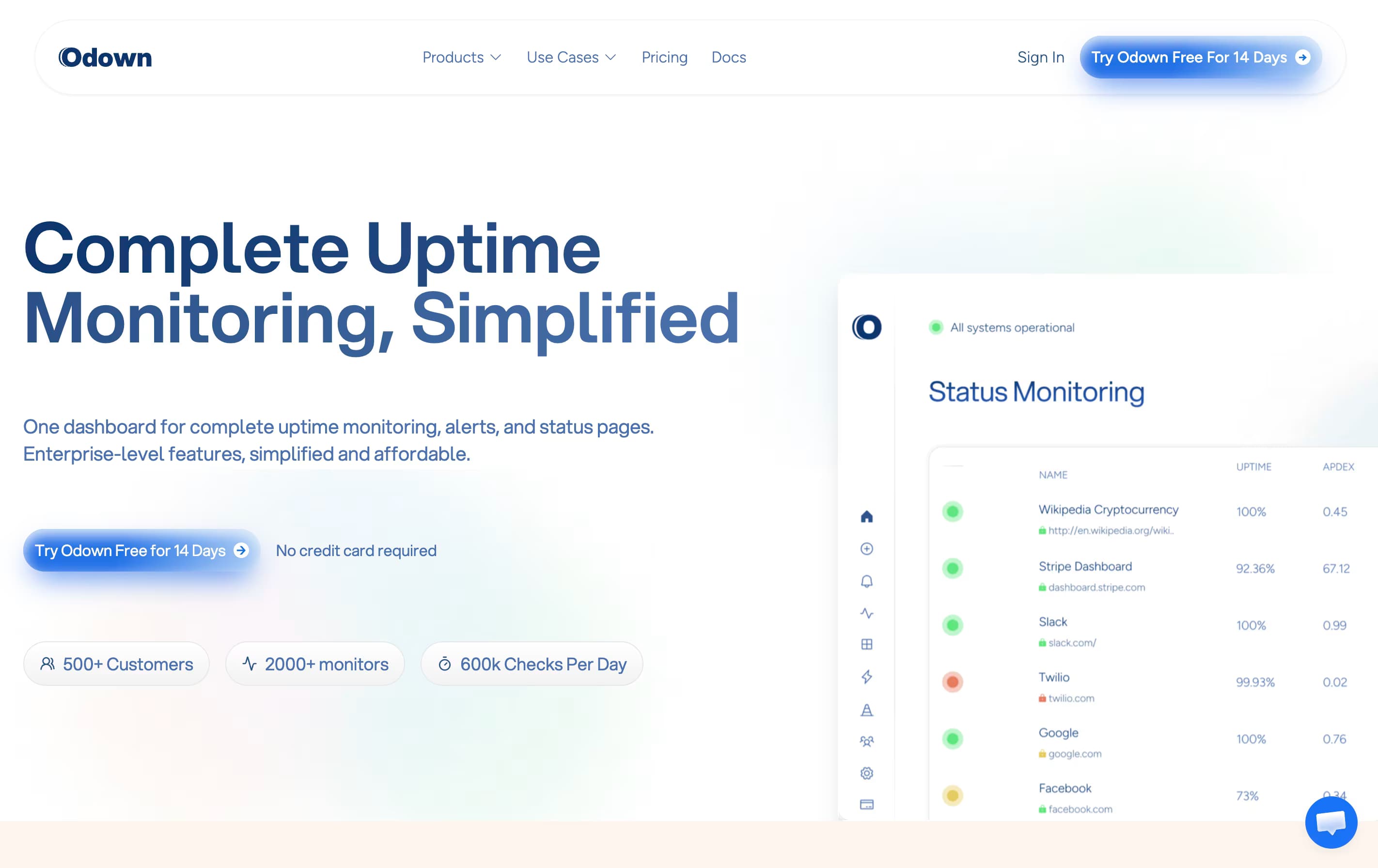 Odown featured screenshot