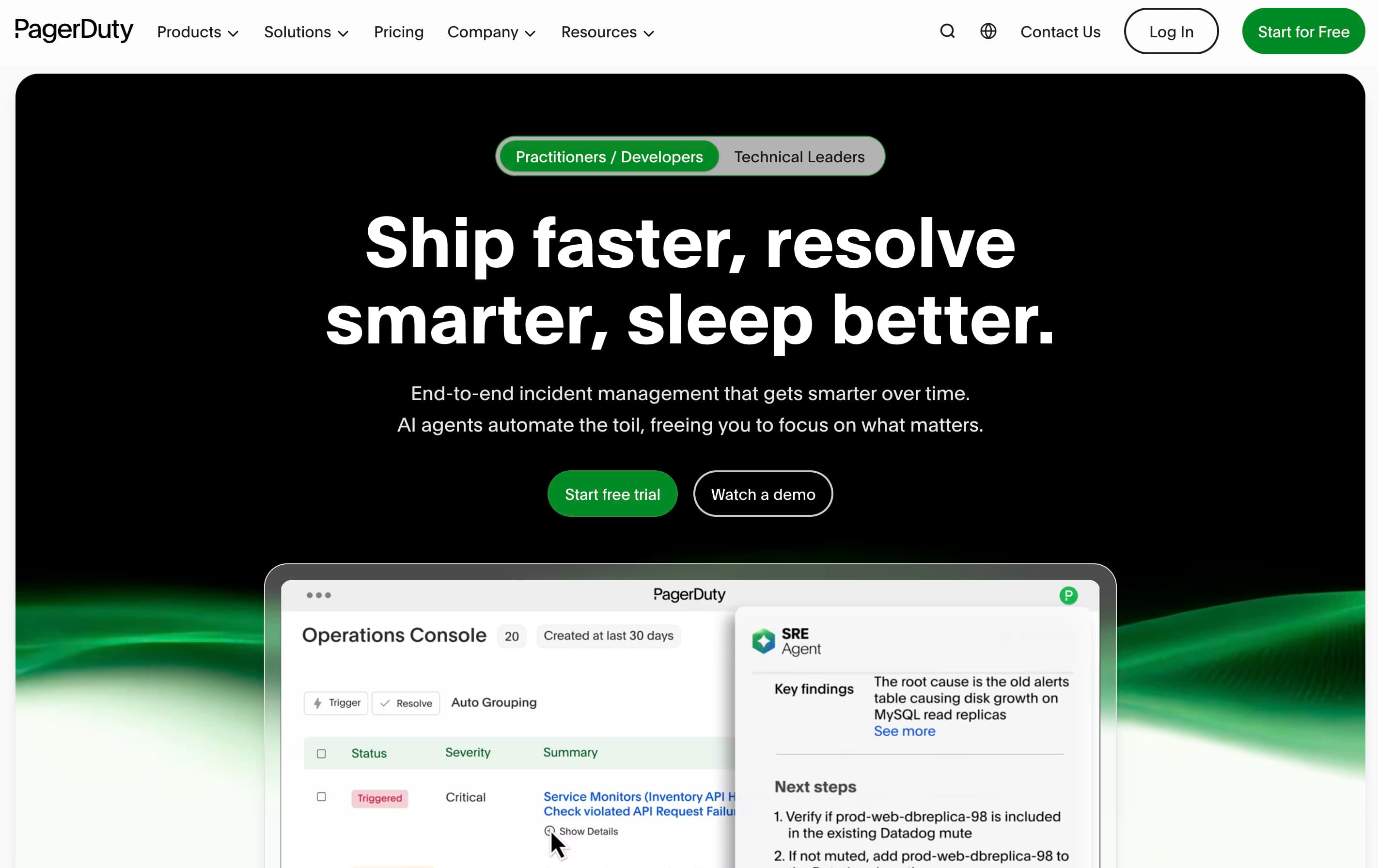 PagerDuty featured screenshot