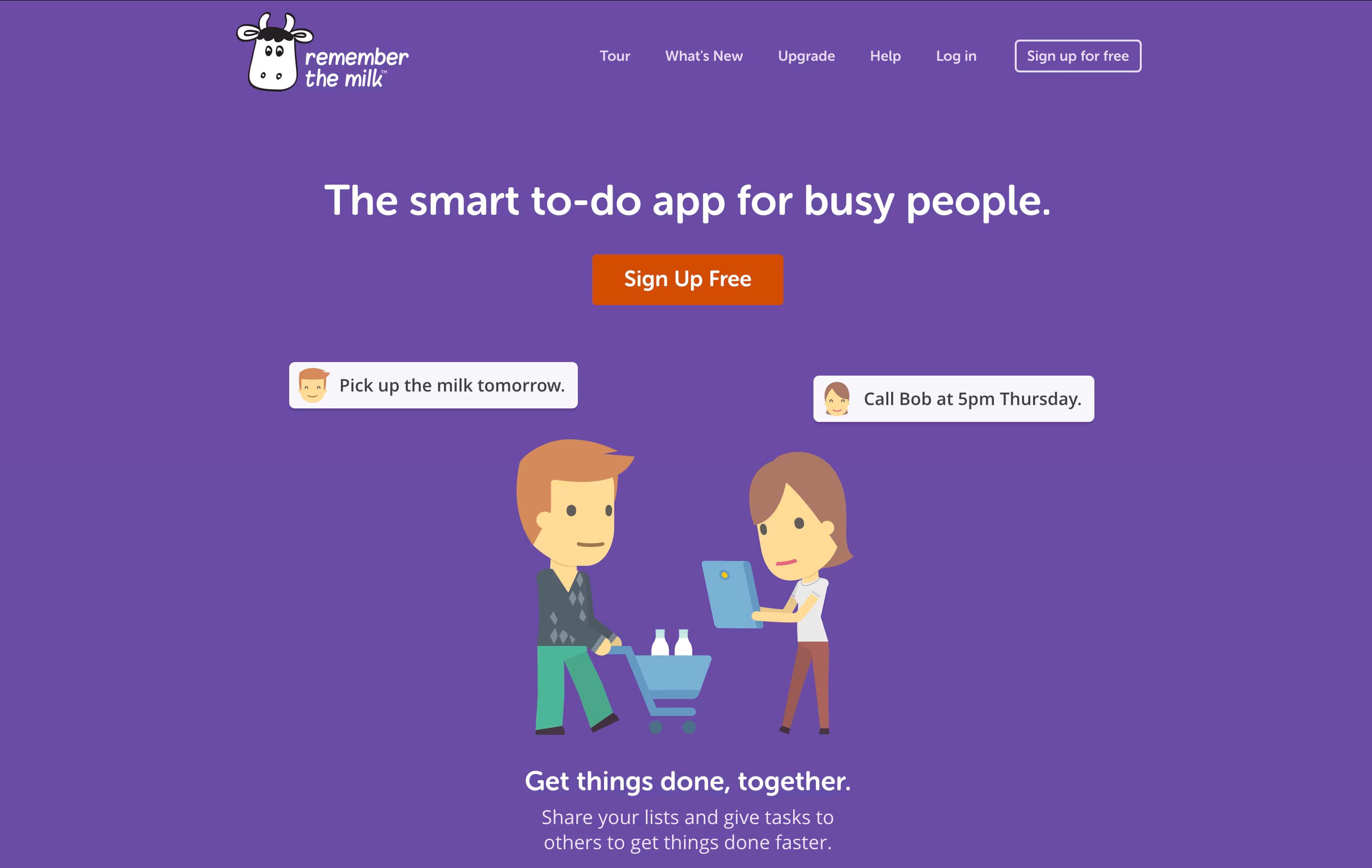 Remember The Milk featured screenshot