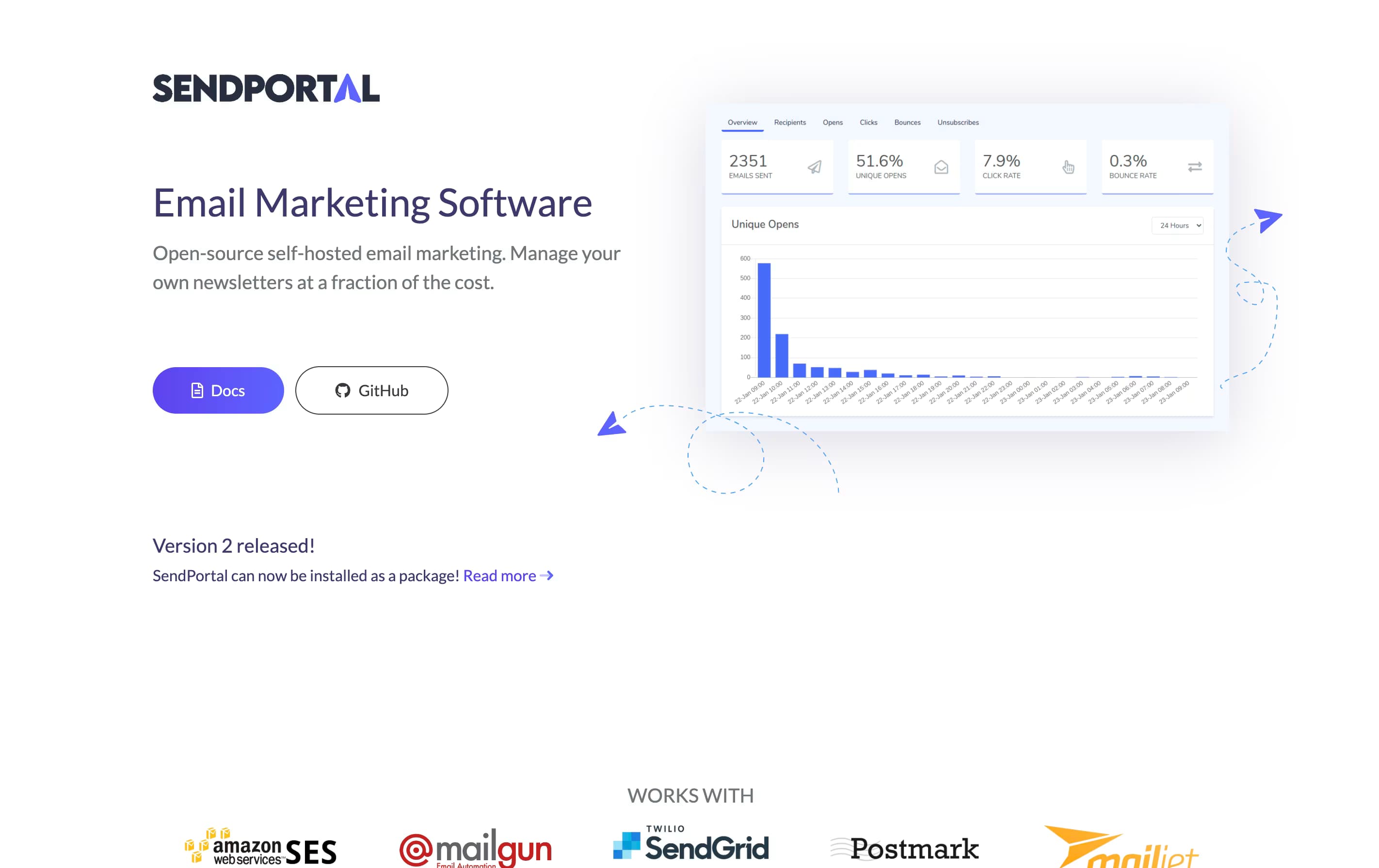 SendPortal featured screenshot