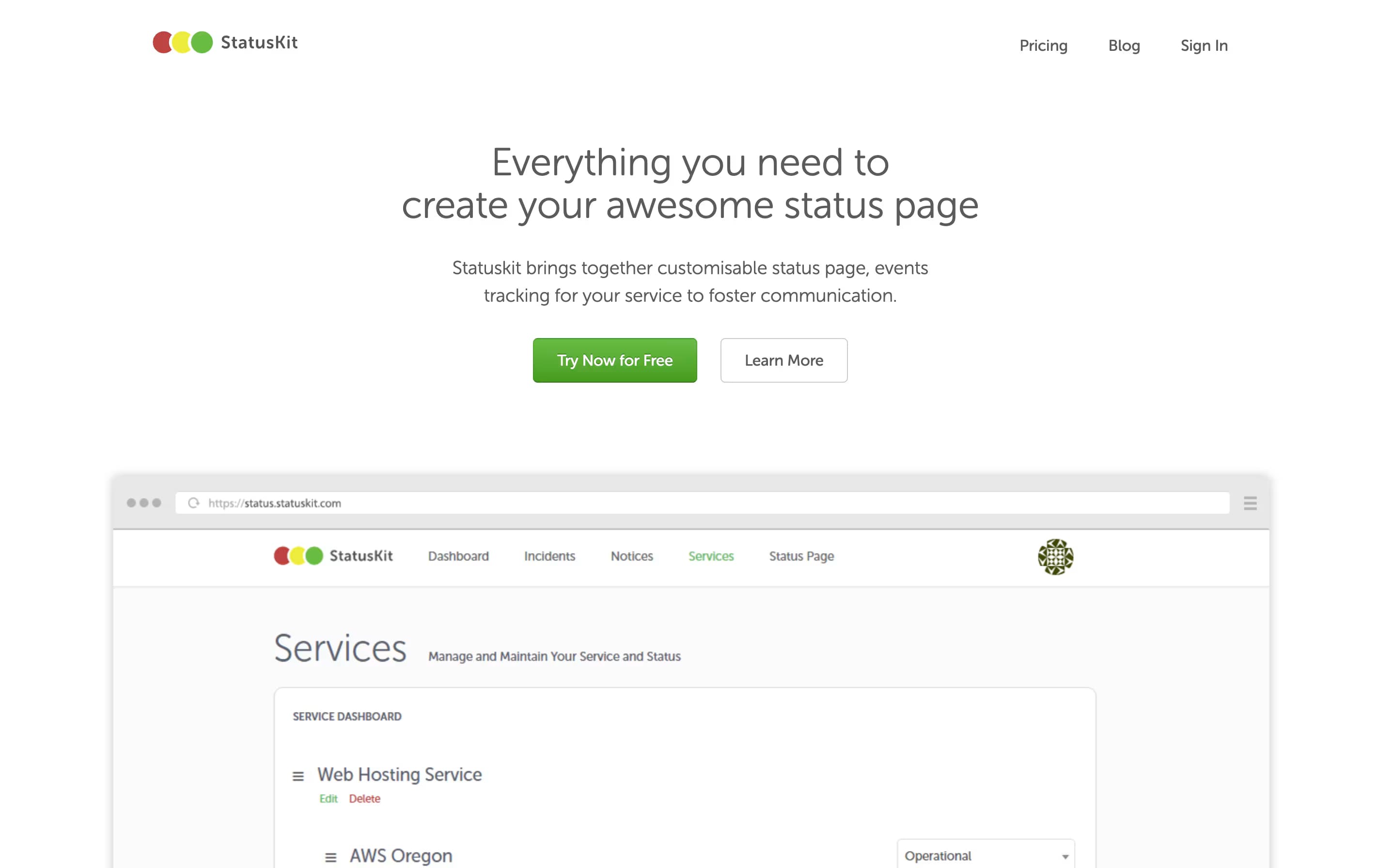 StatusKit featured screenshot