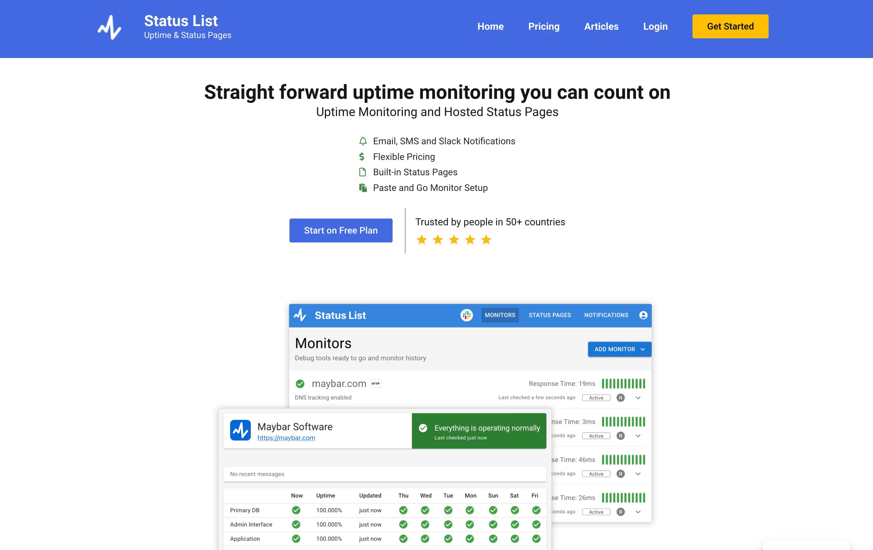 StatusList featured screenshot