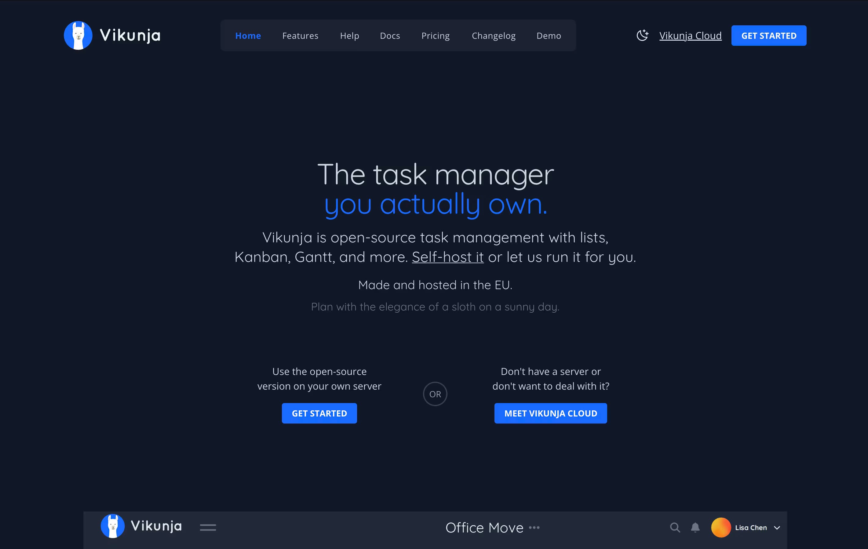Vikunja featured screenshot