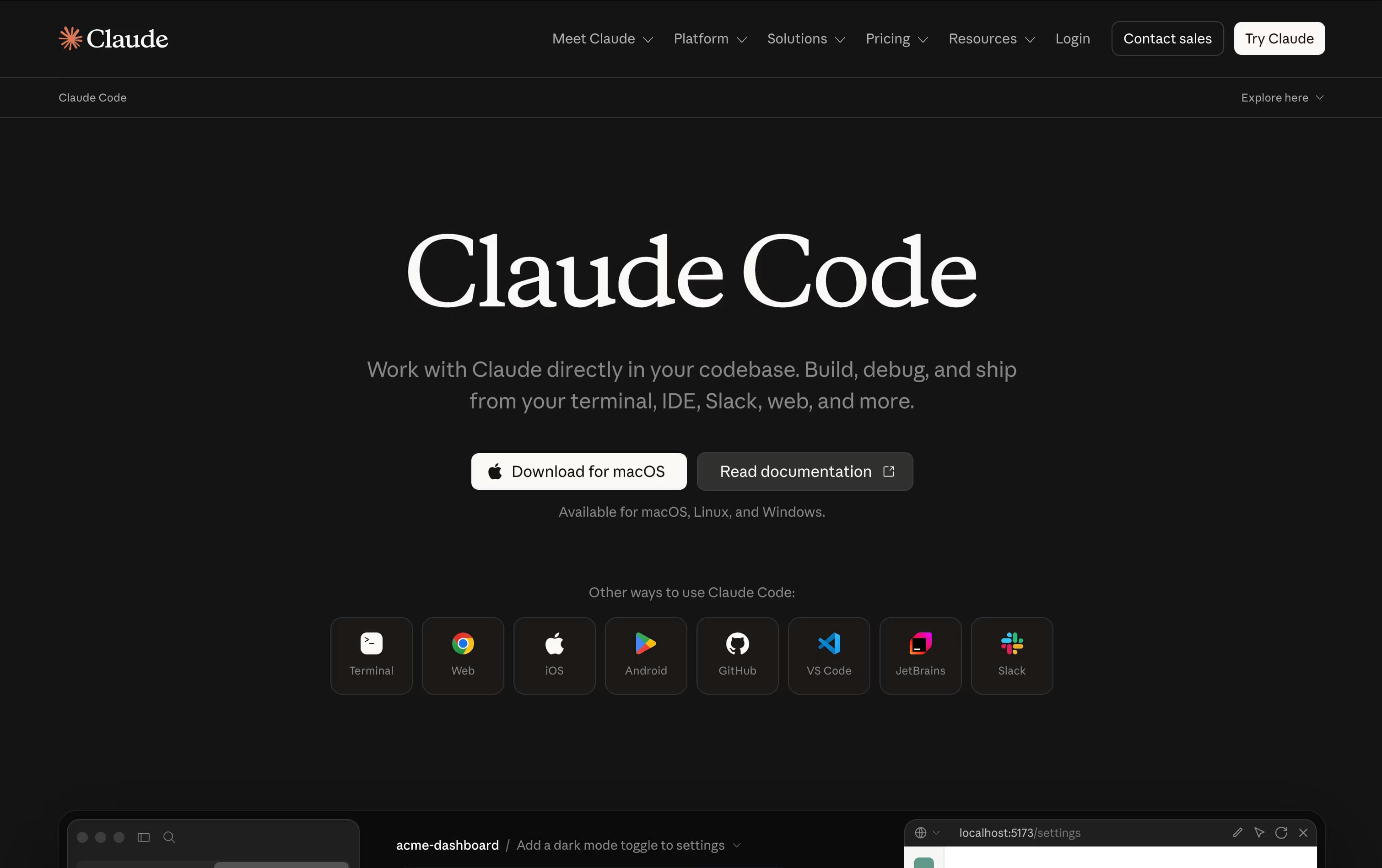 Claude Code featured screenshot
