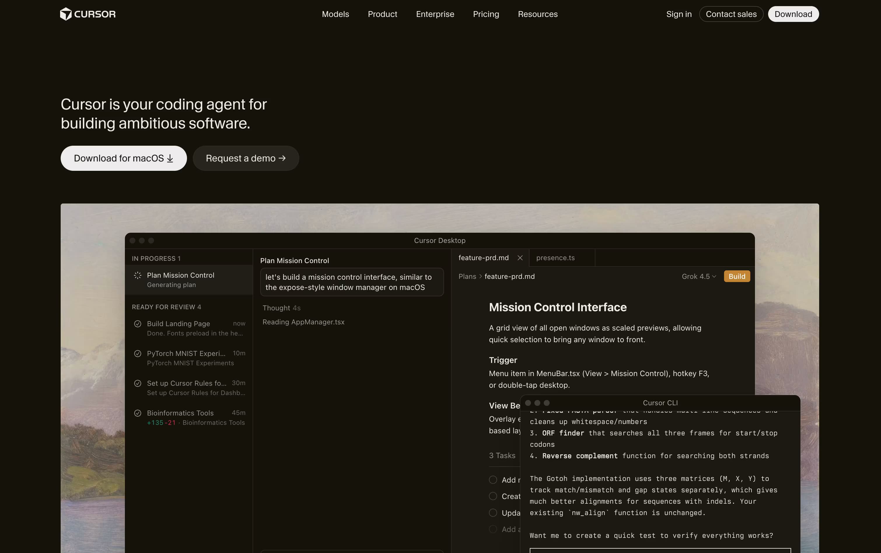 Cursor featured screenshot