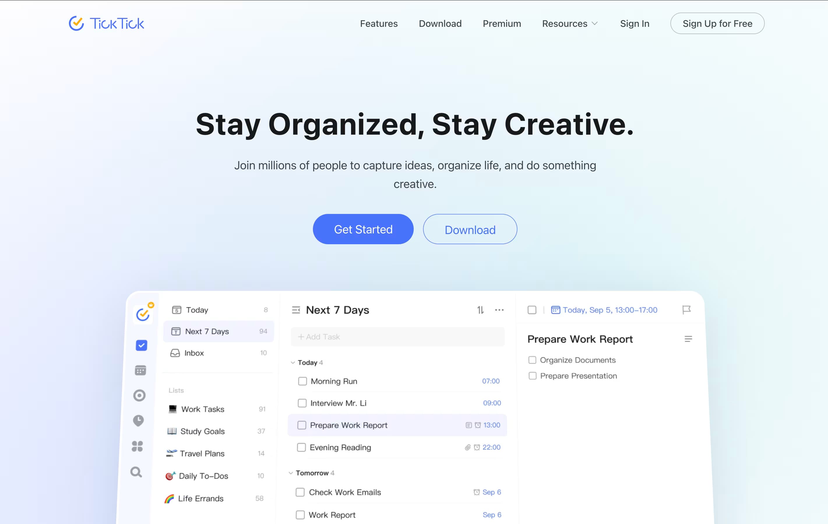 TickTick featured screenshot