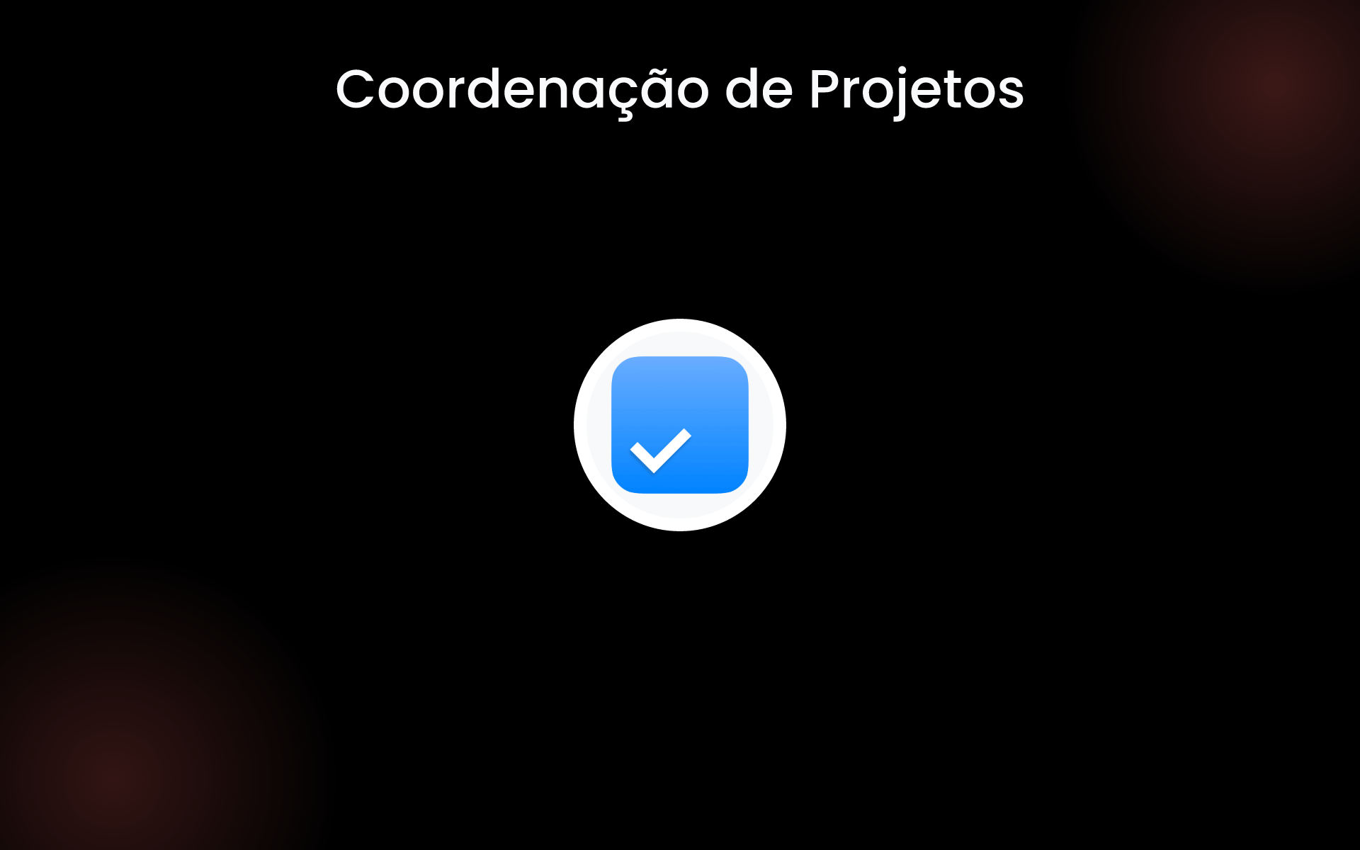 Coordenação de Projetos tools