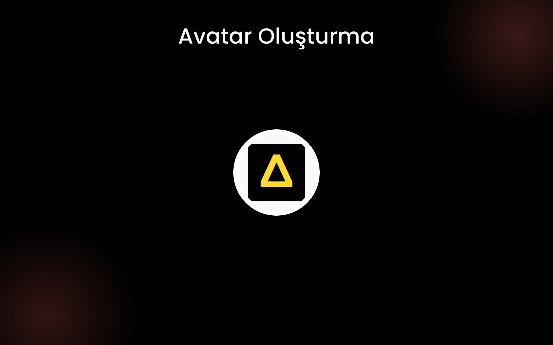 Avatar Oluşturma tools
