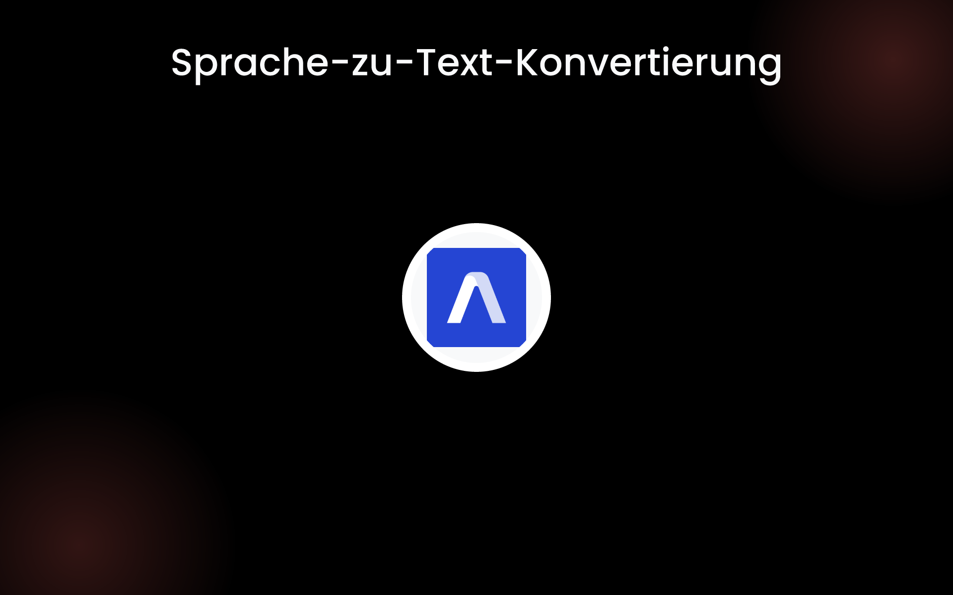 Sprache-zu-Text-Konvertierung tools