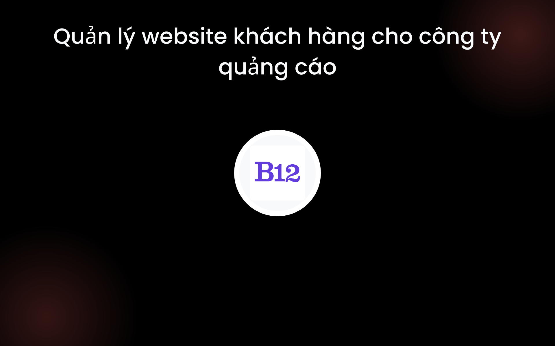 Quản lý website khách hàng cho công ty quảng cáo tools Quản lý website khách hàng cho công ty quảng cáo tools
