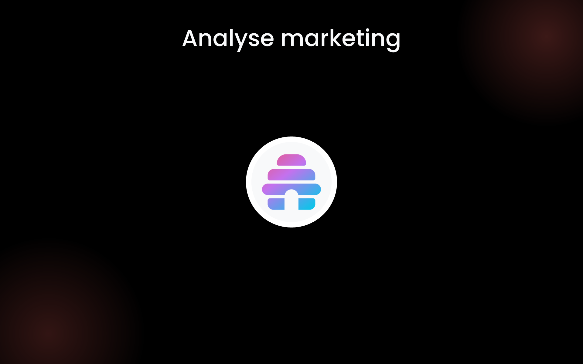 Analyse marketing tools