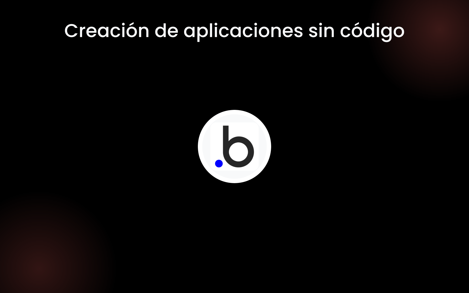 Creación de aplicaciones sin código tools