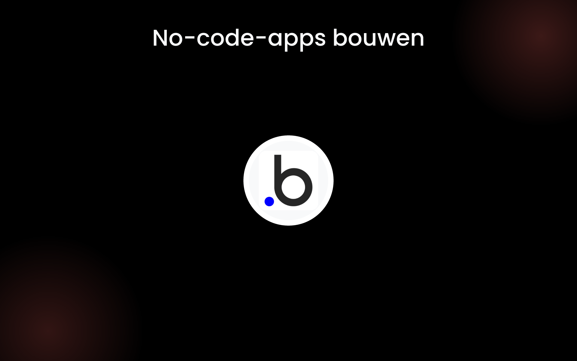 No-code-apps bouwen tools