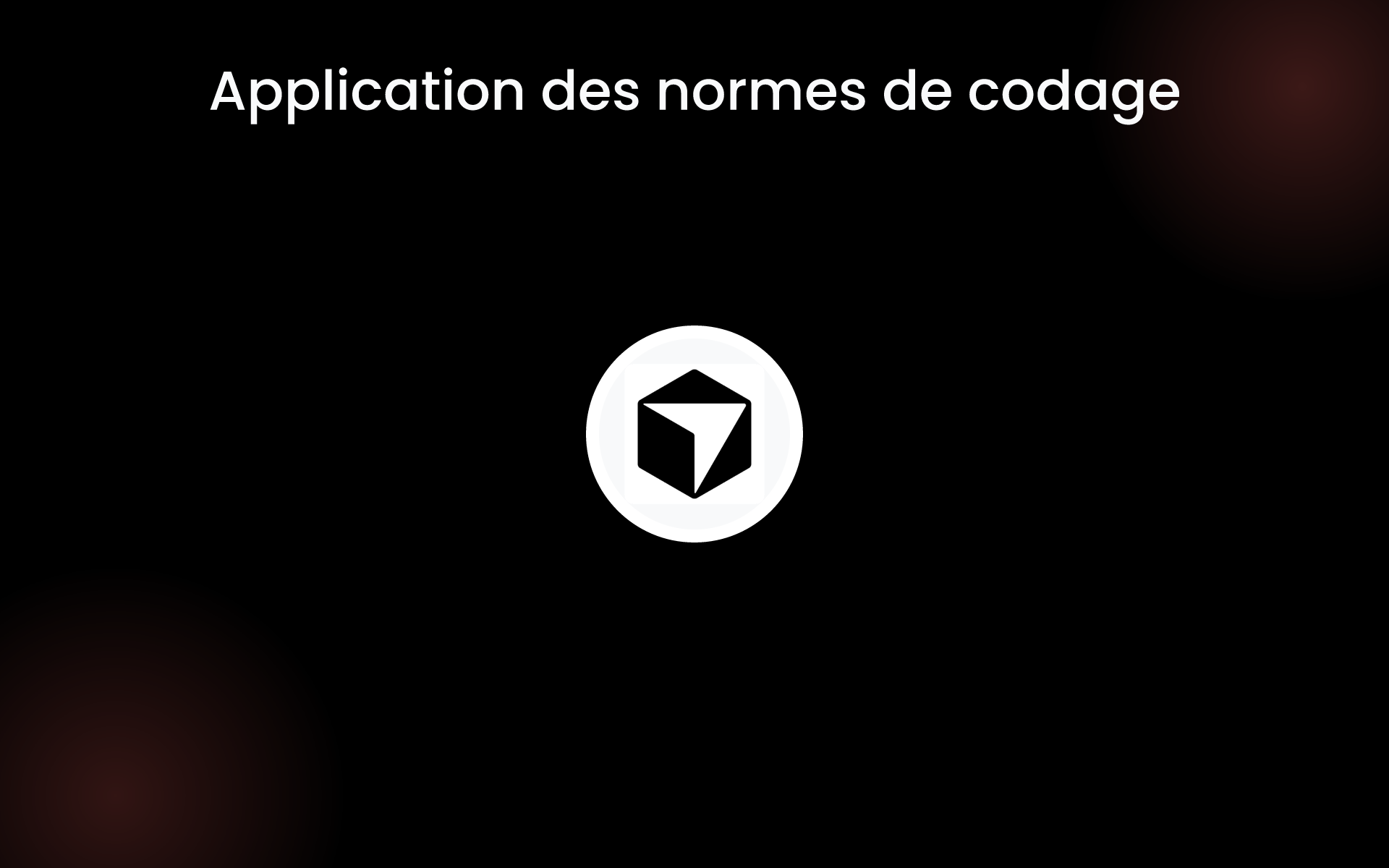 Application des normes de codage tools Application des normes de codage tools