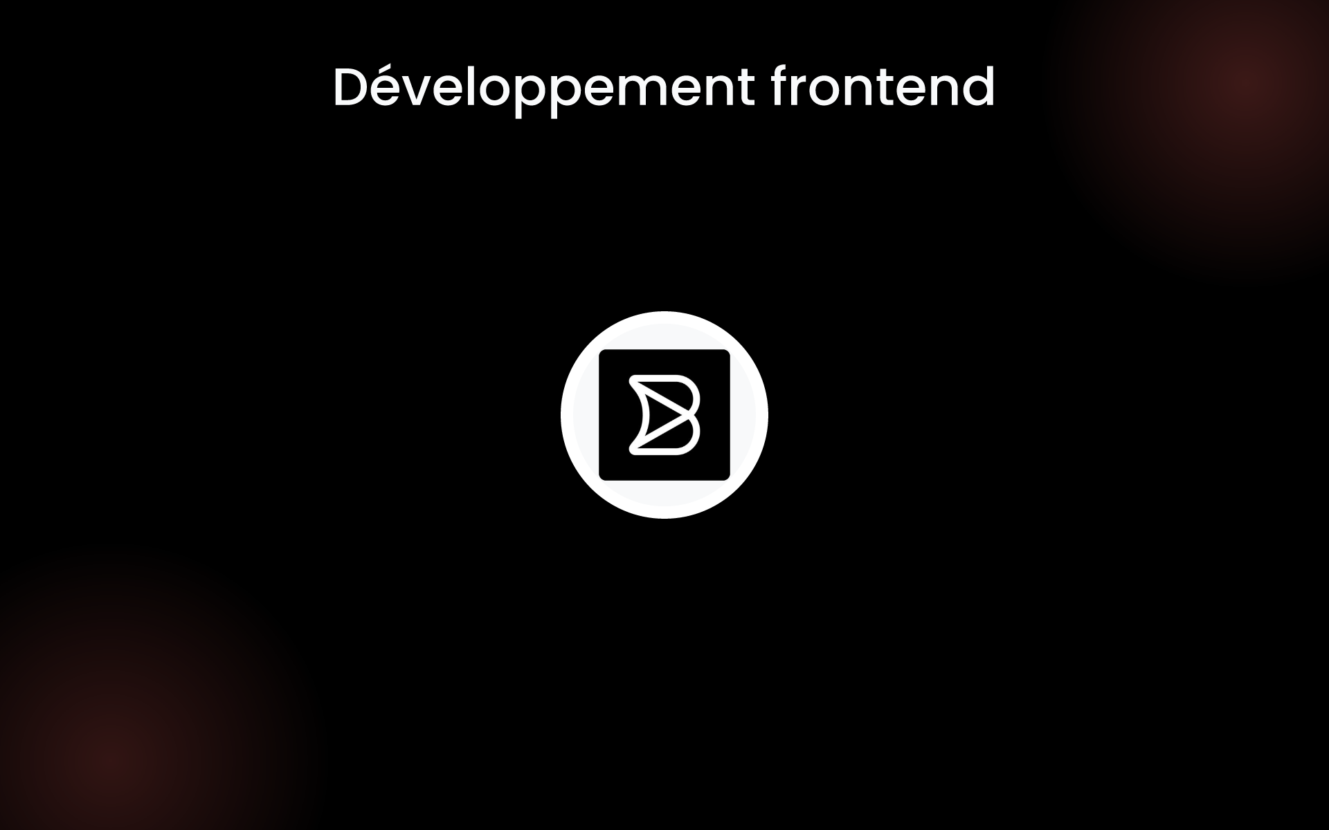 Développement frontend tools