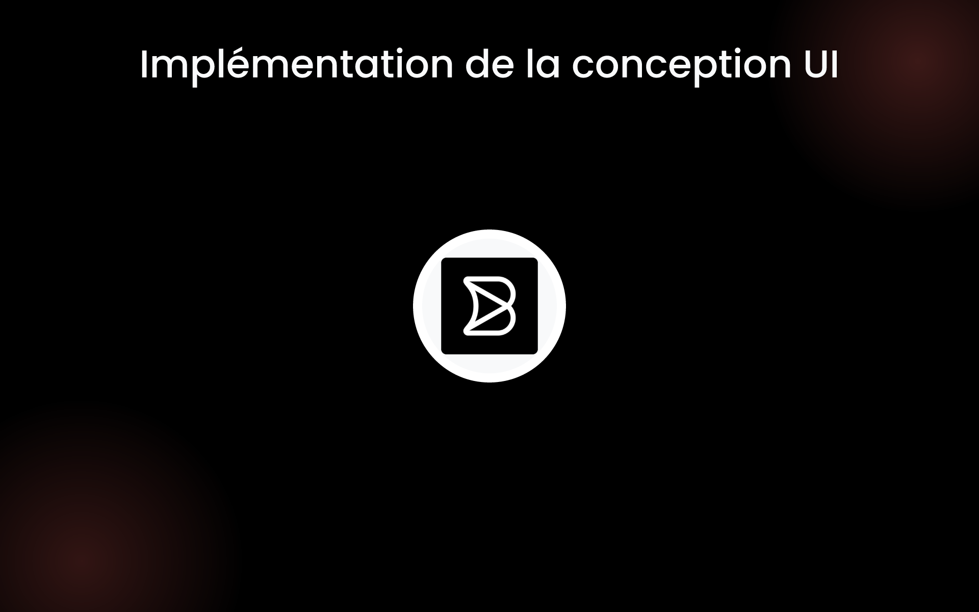 Implémentation de la conception UI tools Implémentation de la conception UI tools