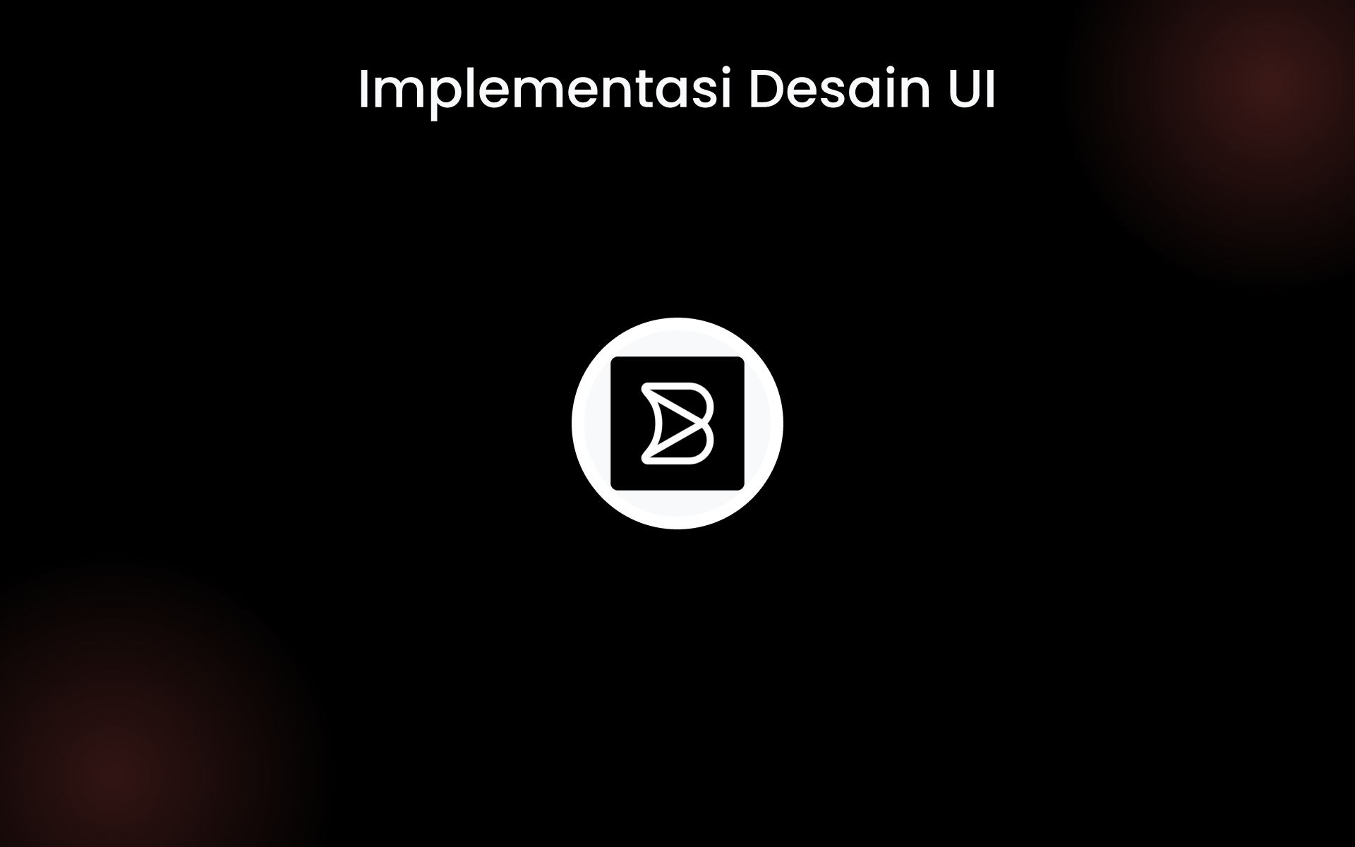 Implementasi Desain UI tools