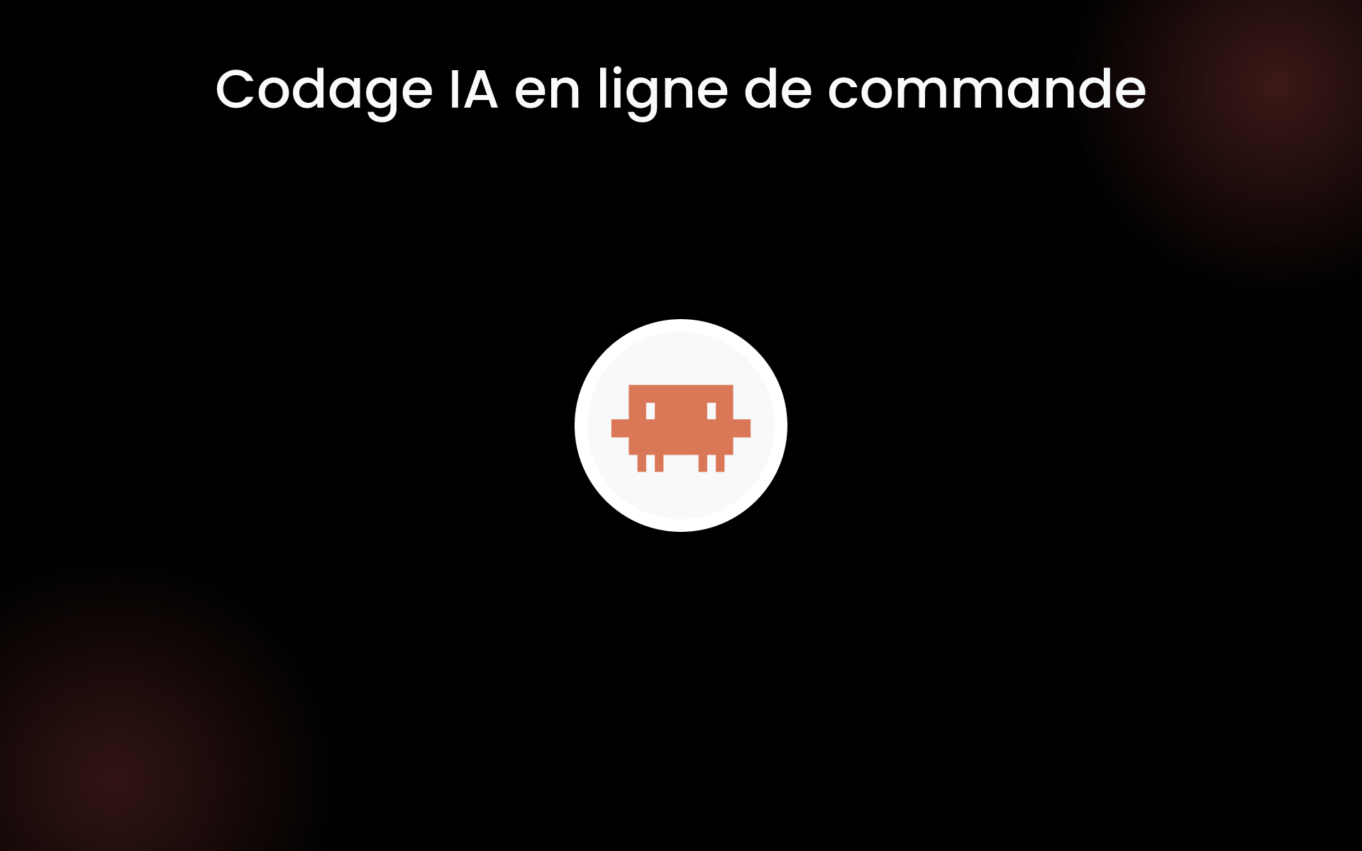 Codage IA en ligne de commande tools Codage IA en ligne de commande tools