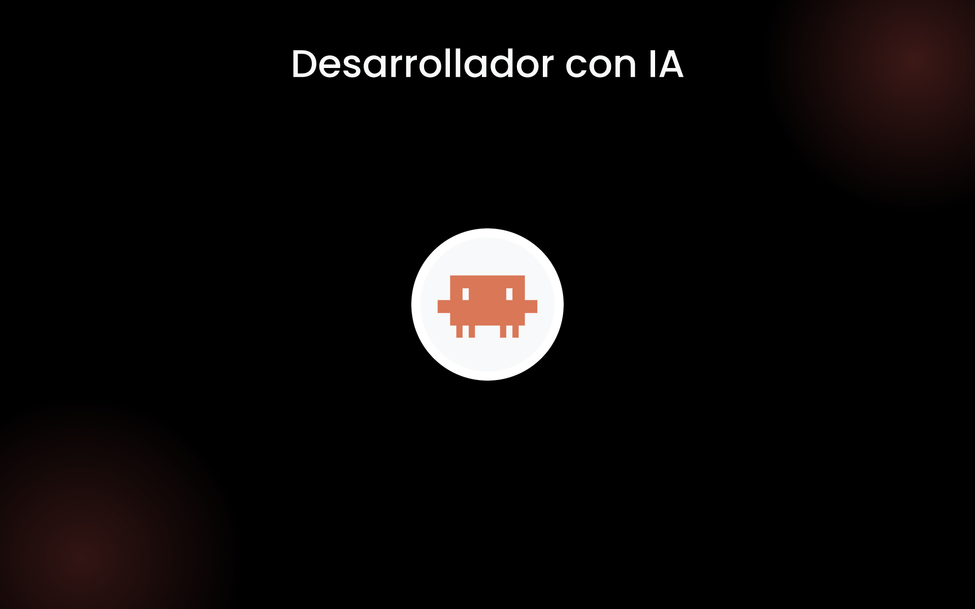Desarrollador con IA tools Desarrollador con IA tools