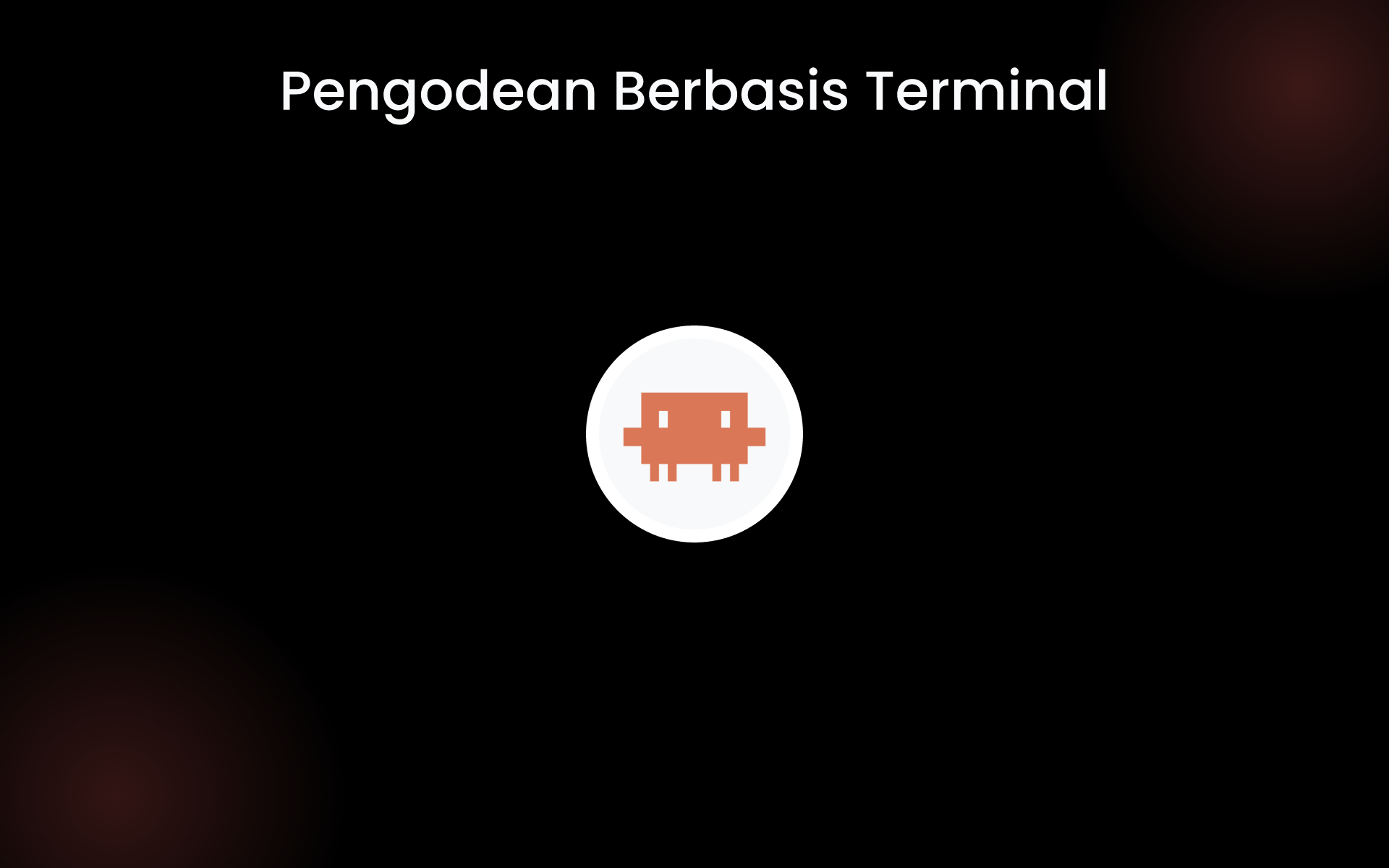 Pengodean Berbasis Terminal tools Pengodean Berbasis Terminal tools