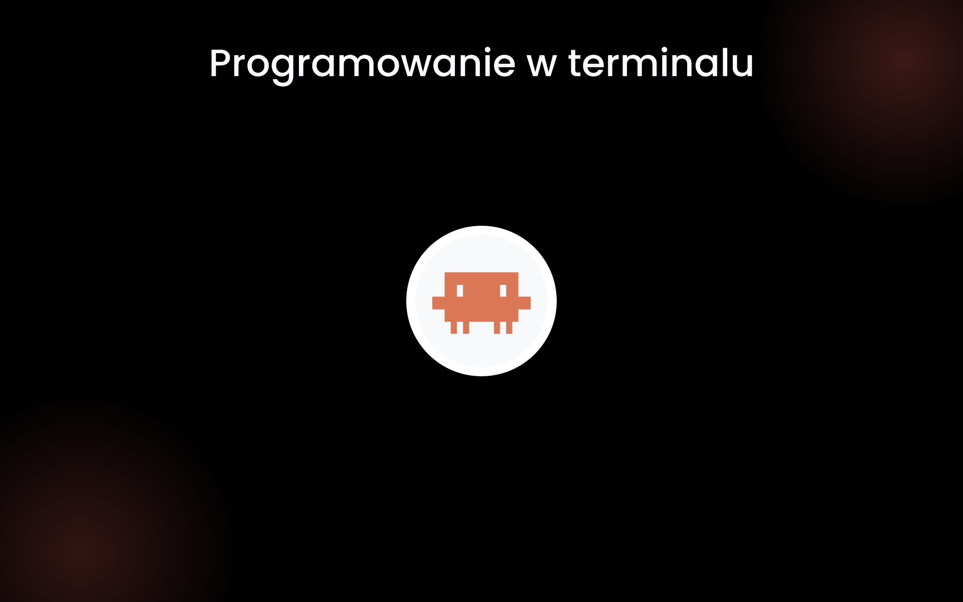 Programowanie w terminalu tools Programowanie w terminalu tools