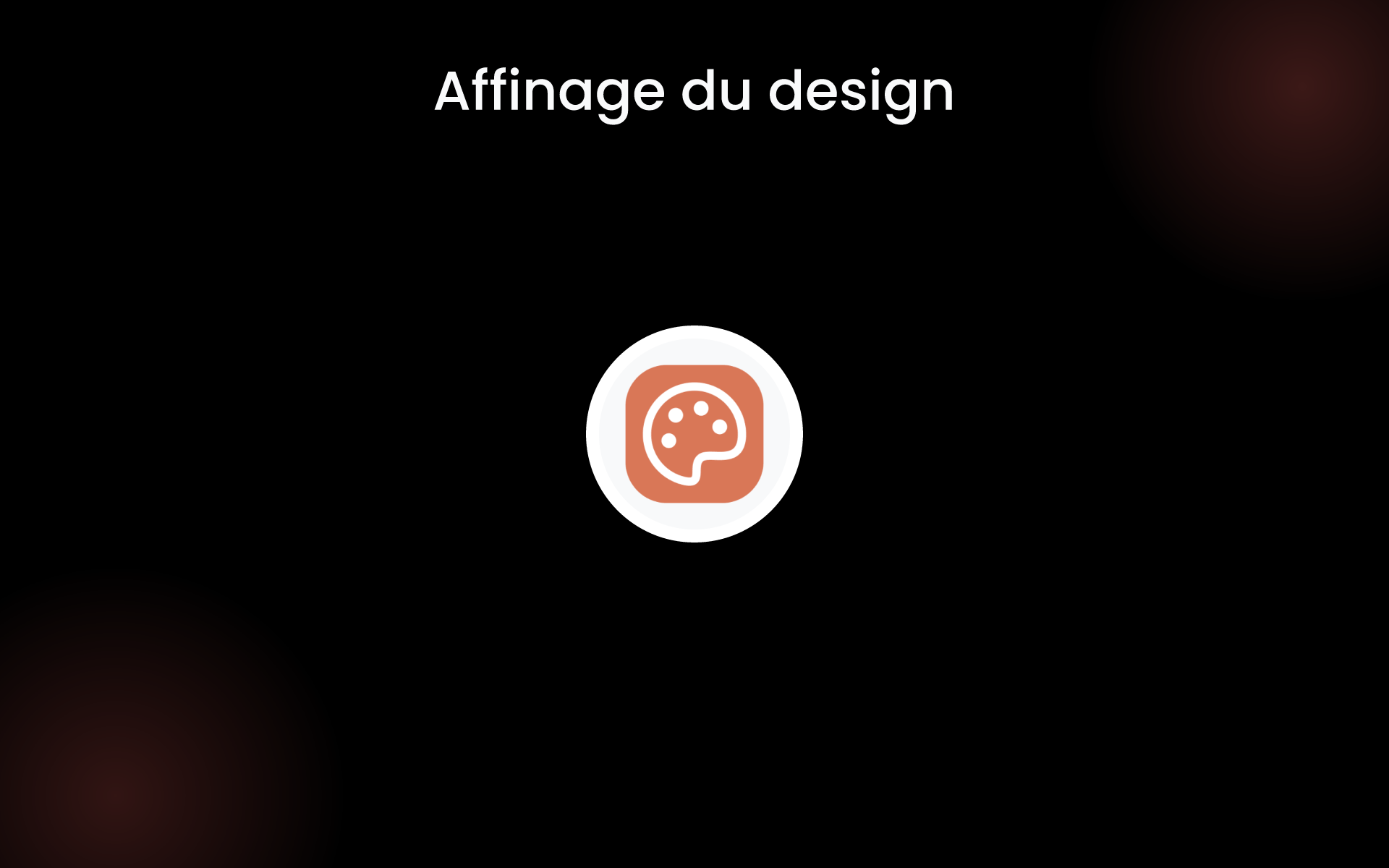 Affinage du design tools