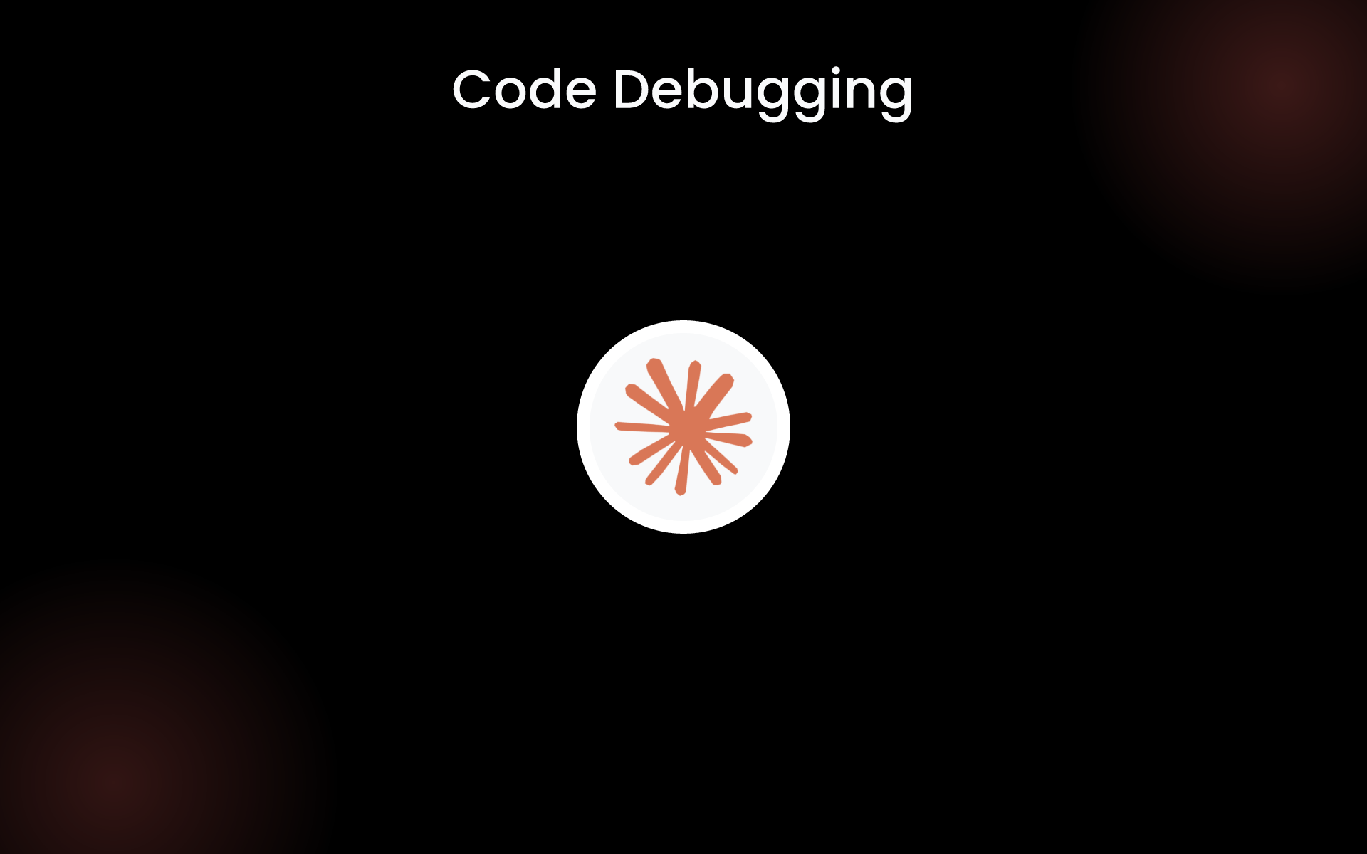 Code Debugging tools