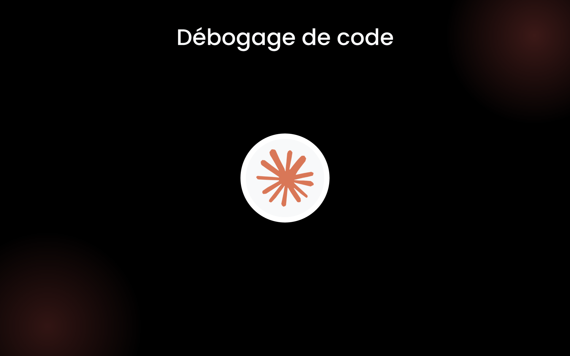 Débogage de code tools