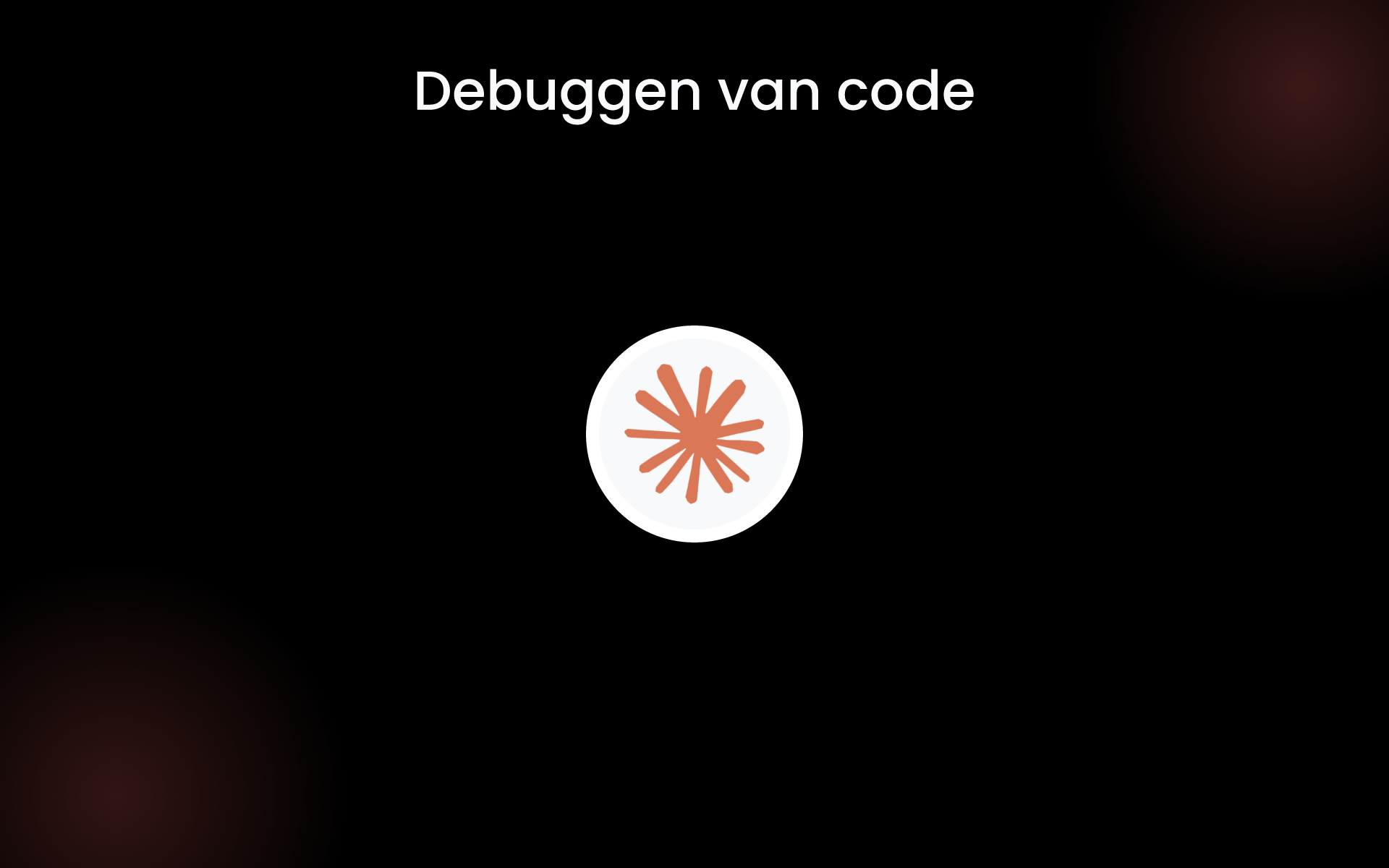 Debuggen van code tools Debuggen van code tools