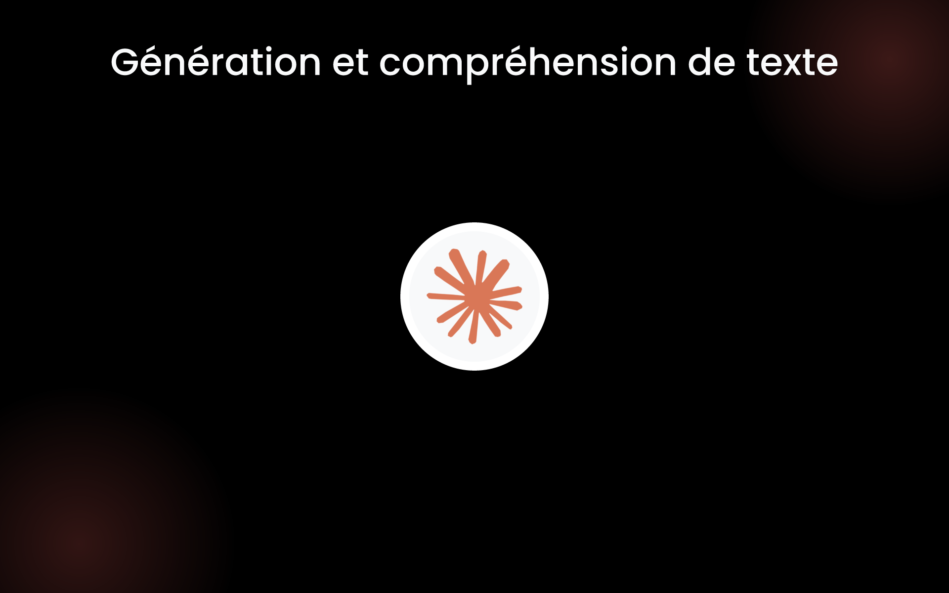 Génération et compréhension de texte tools Génération et compréhension de texte tools