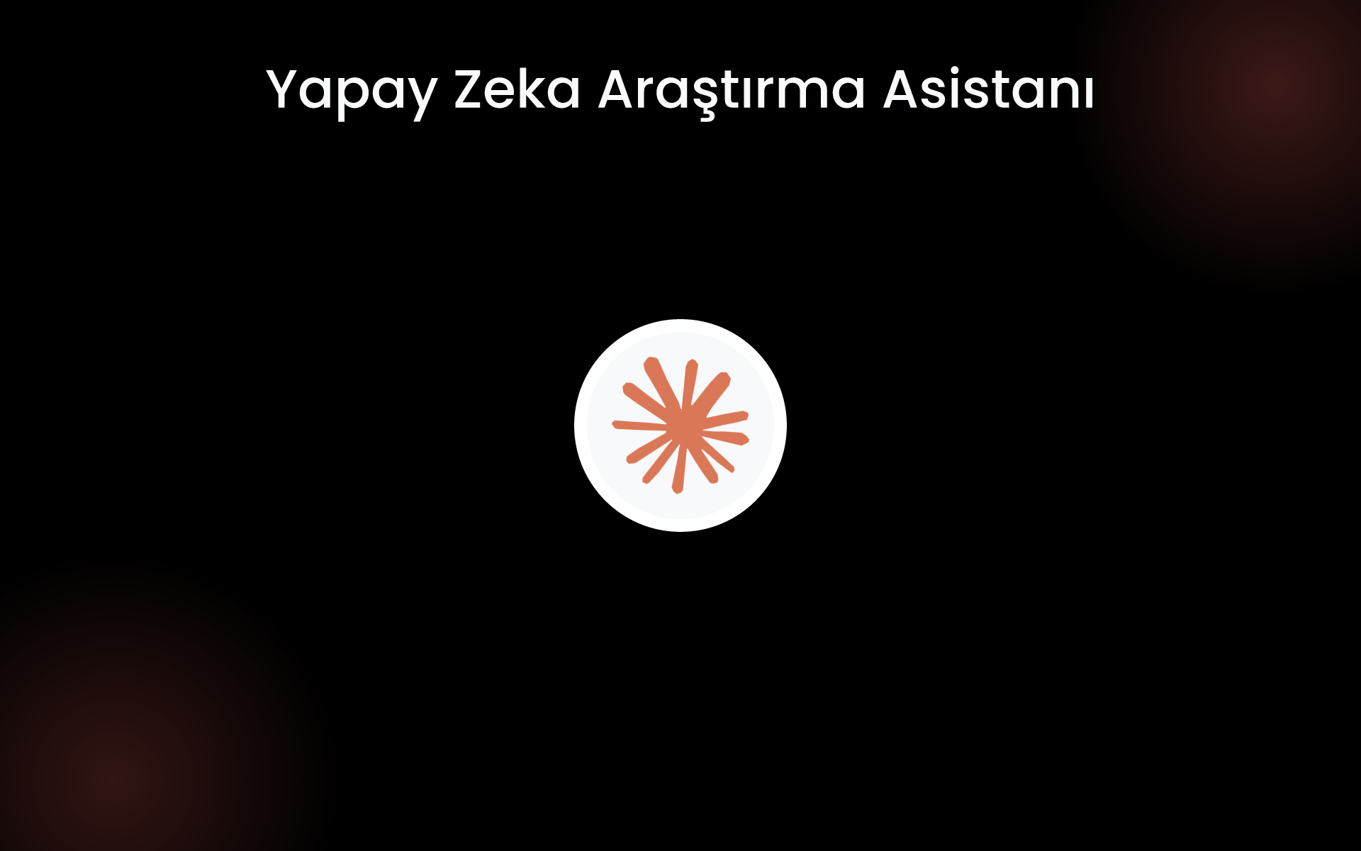 Yapay Zeka Araştırma Asistanı tools