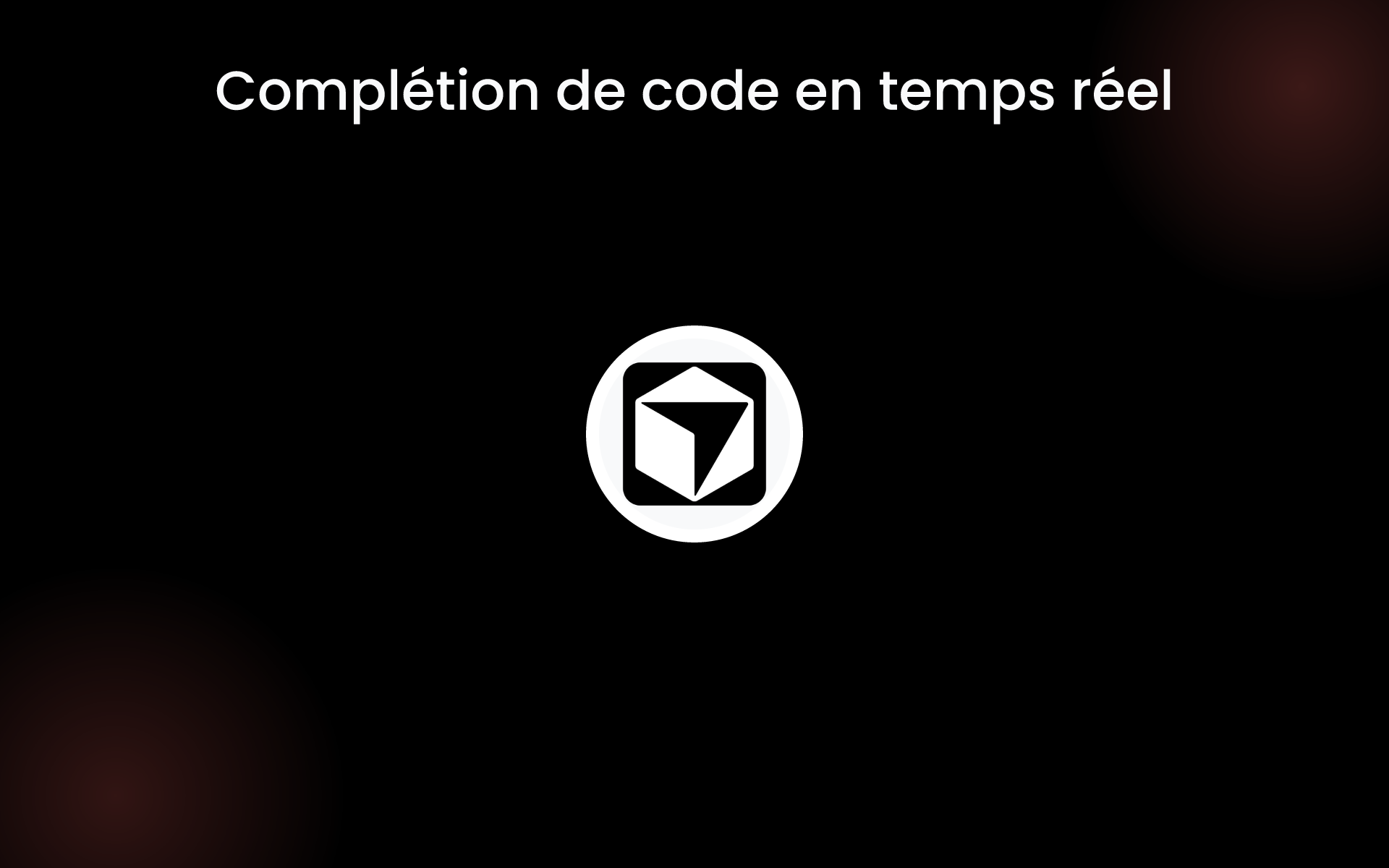 Complétion de code en temps réel tools