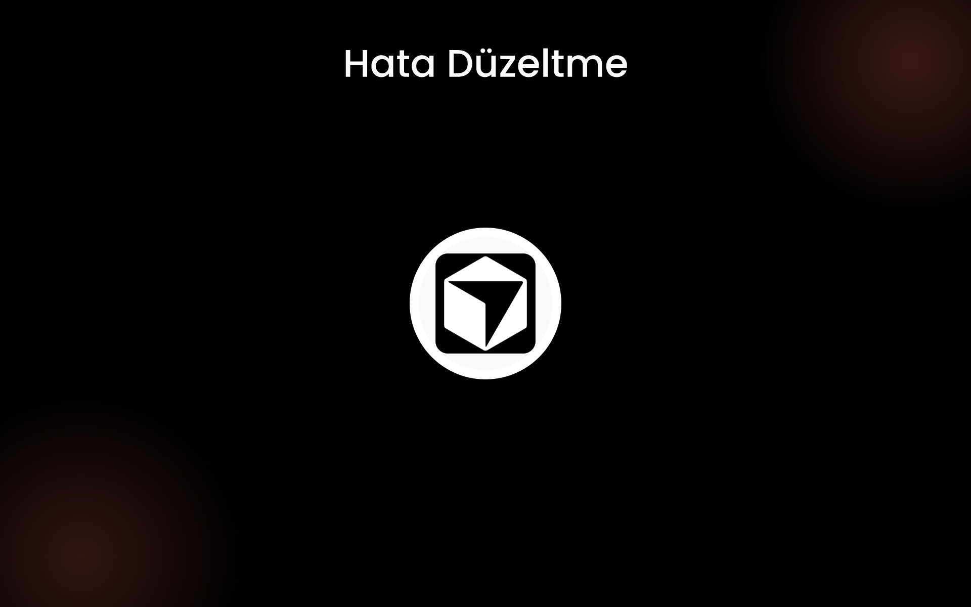 Hata Düzeltme tools Hata Düzeltme tools