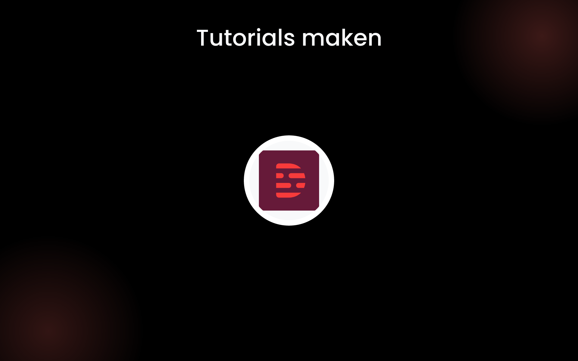 Tutorials maken tools