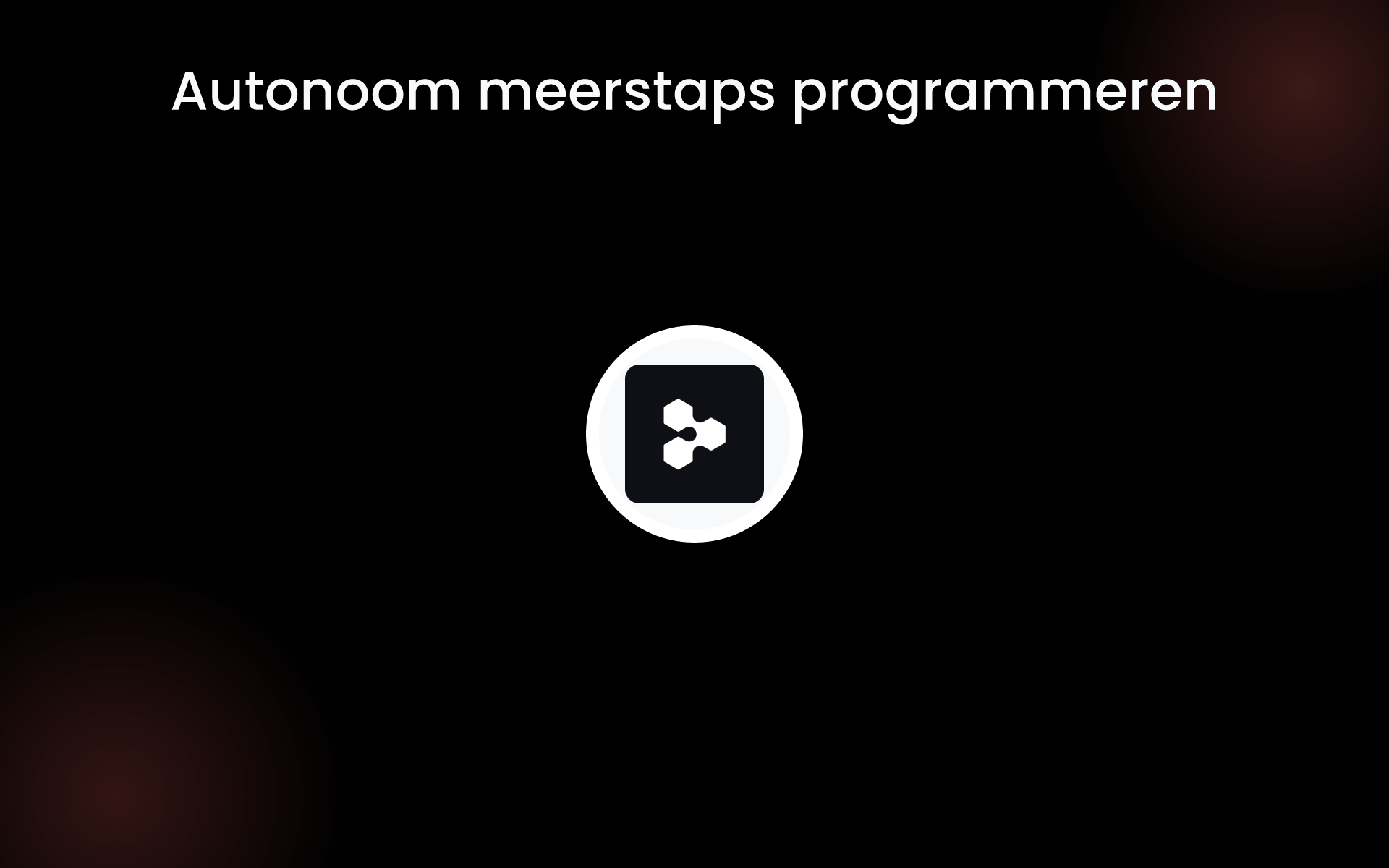 Autonoom meerstaps programmeren tools Autonoom meerstaps programmeren tools