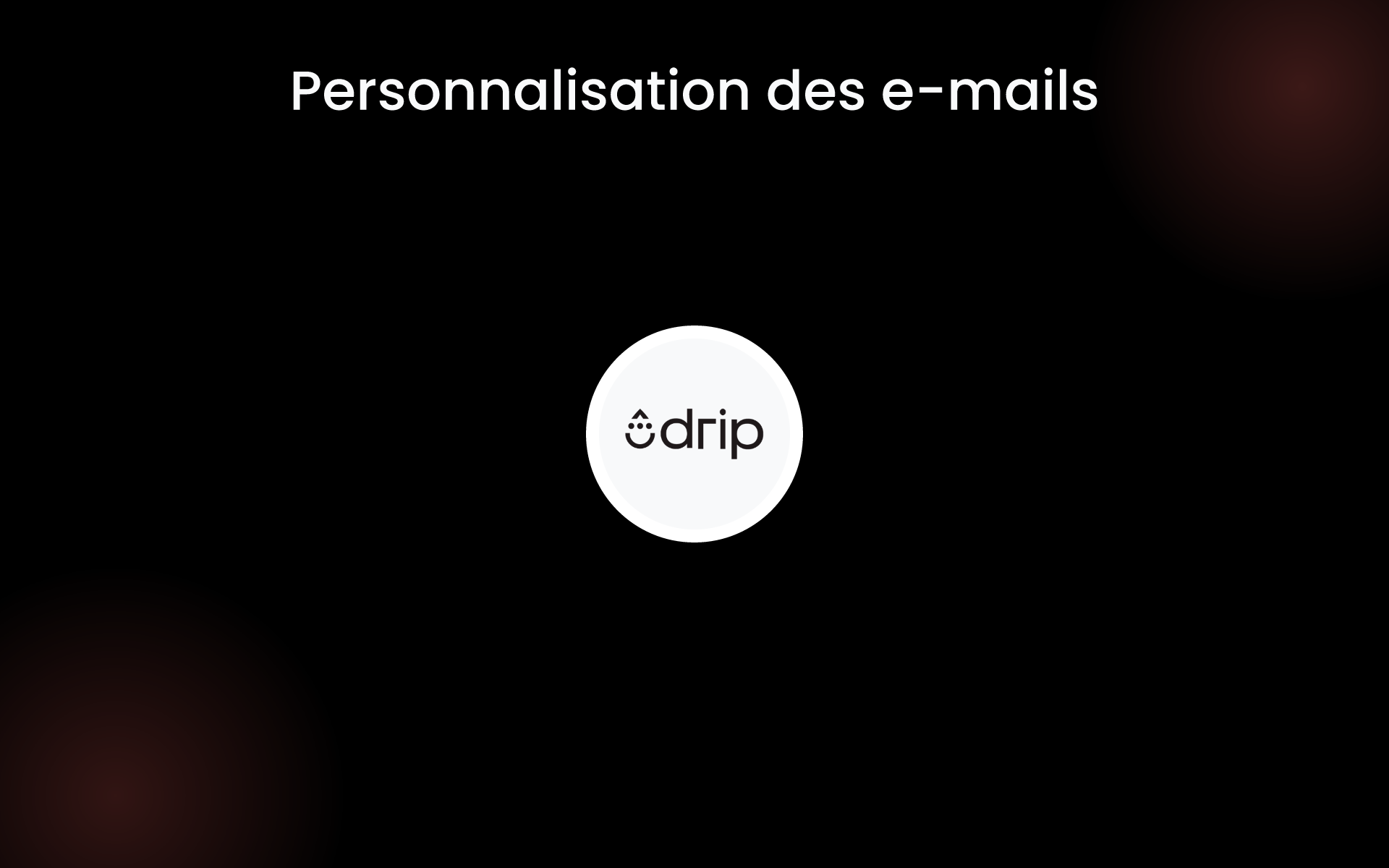 Personnalisation des e-mails tools