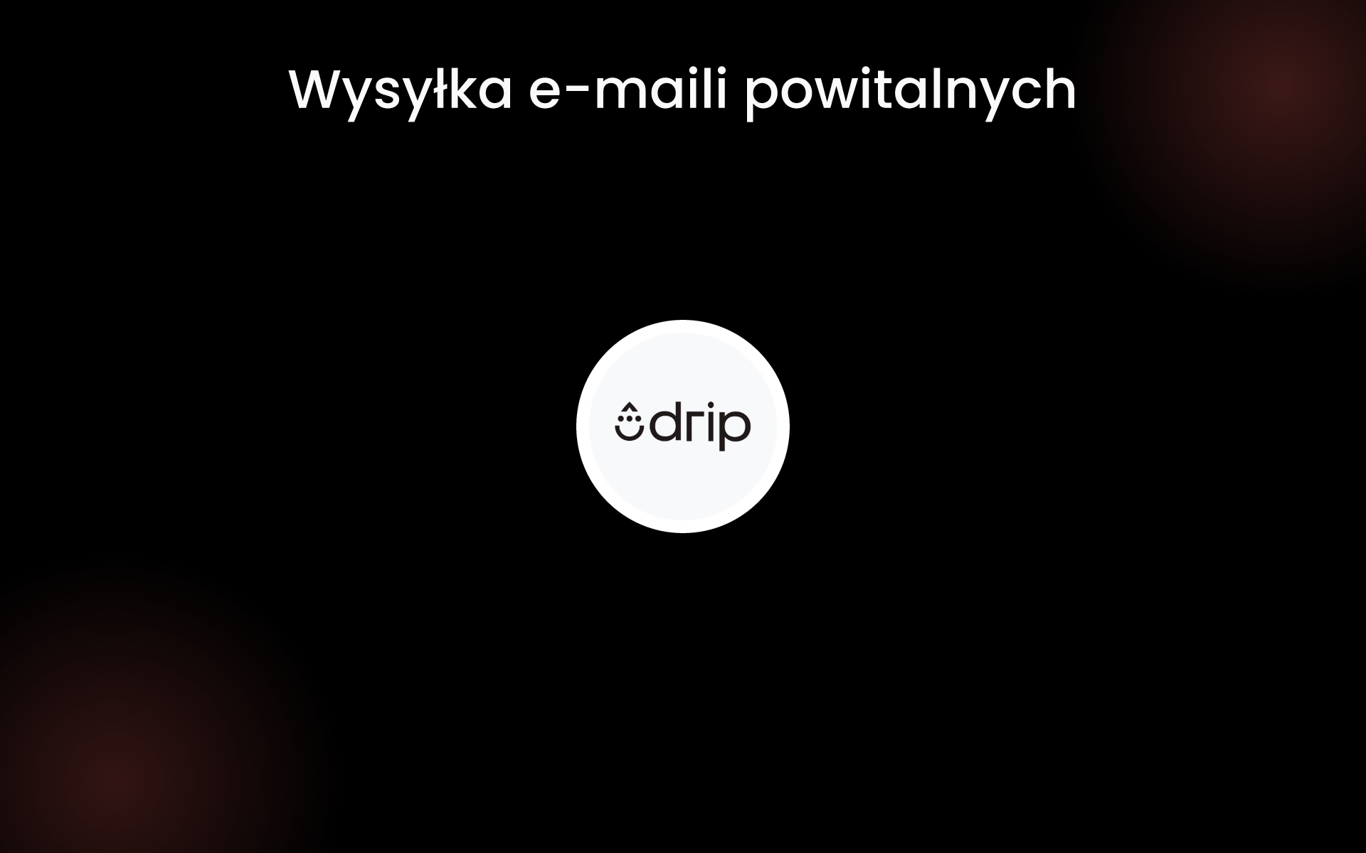 Wysyłka e-maili powitalnych tools
