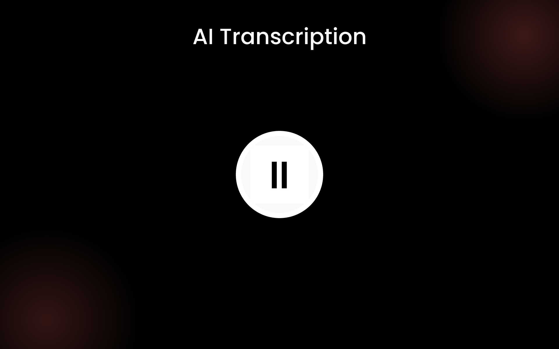 AI Transcription tools