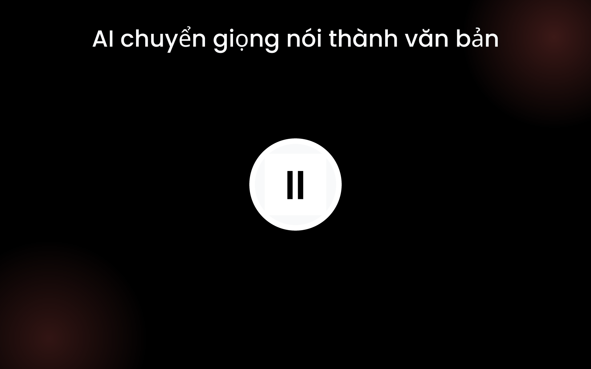AI chuyển giọng nói thành văn bản tools