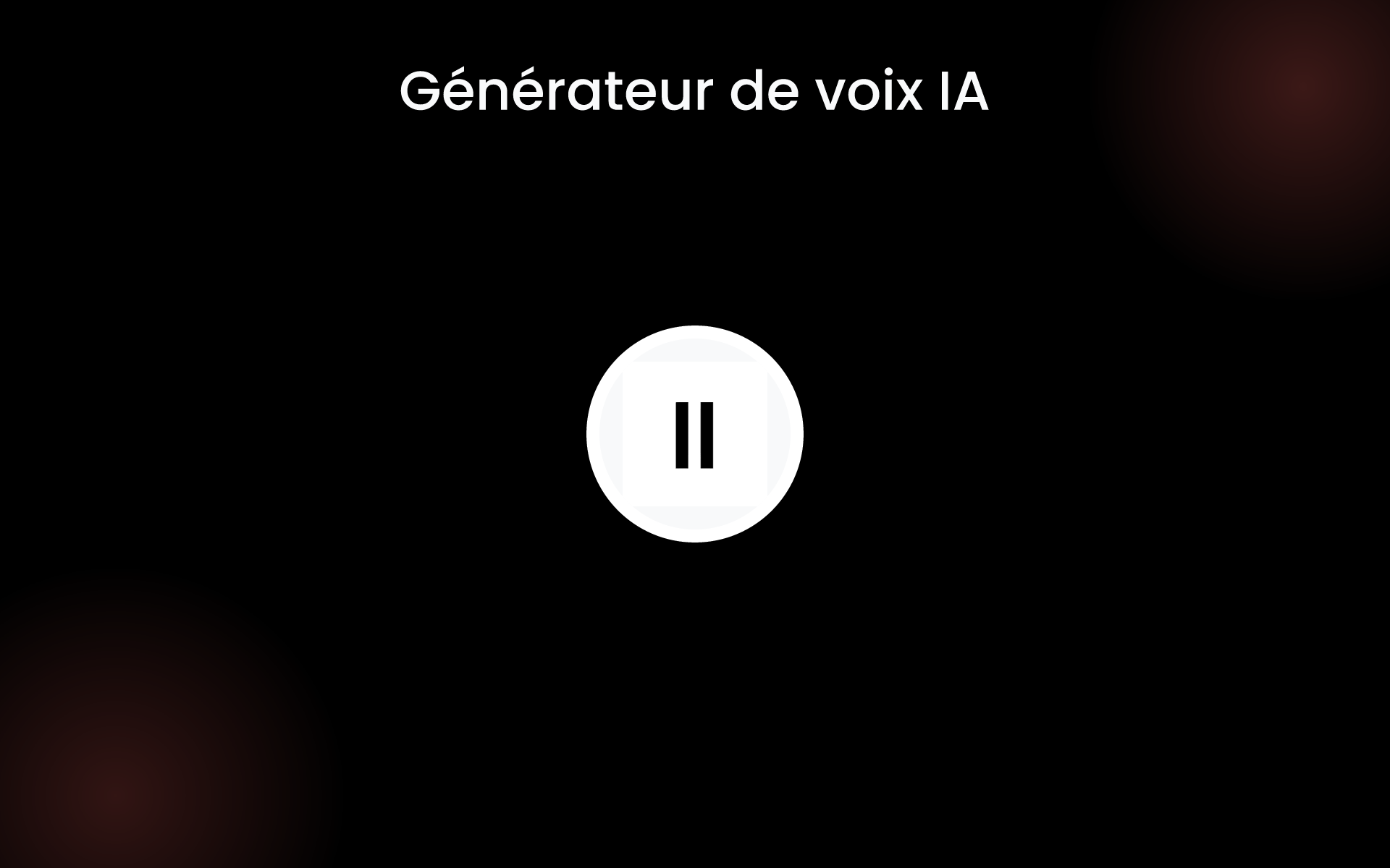 Générateur de voix IA tools