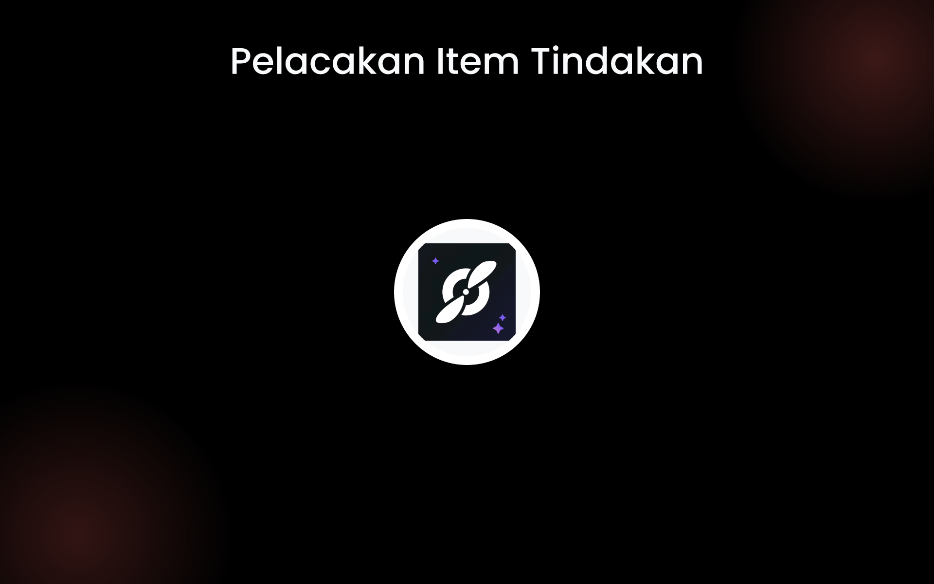 Pelacakan Item Tindakan tools