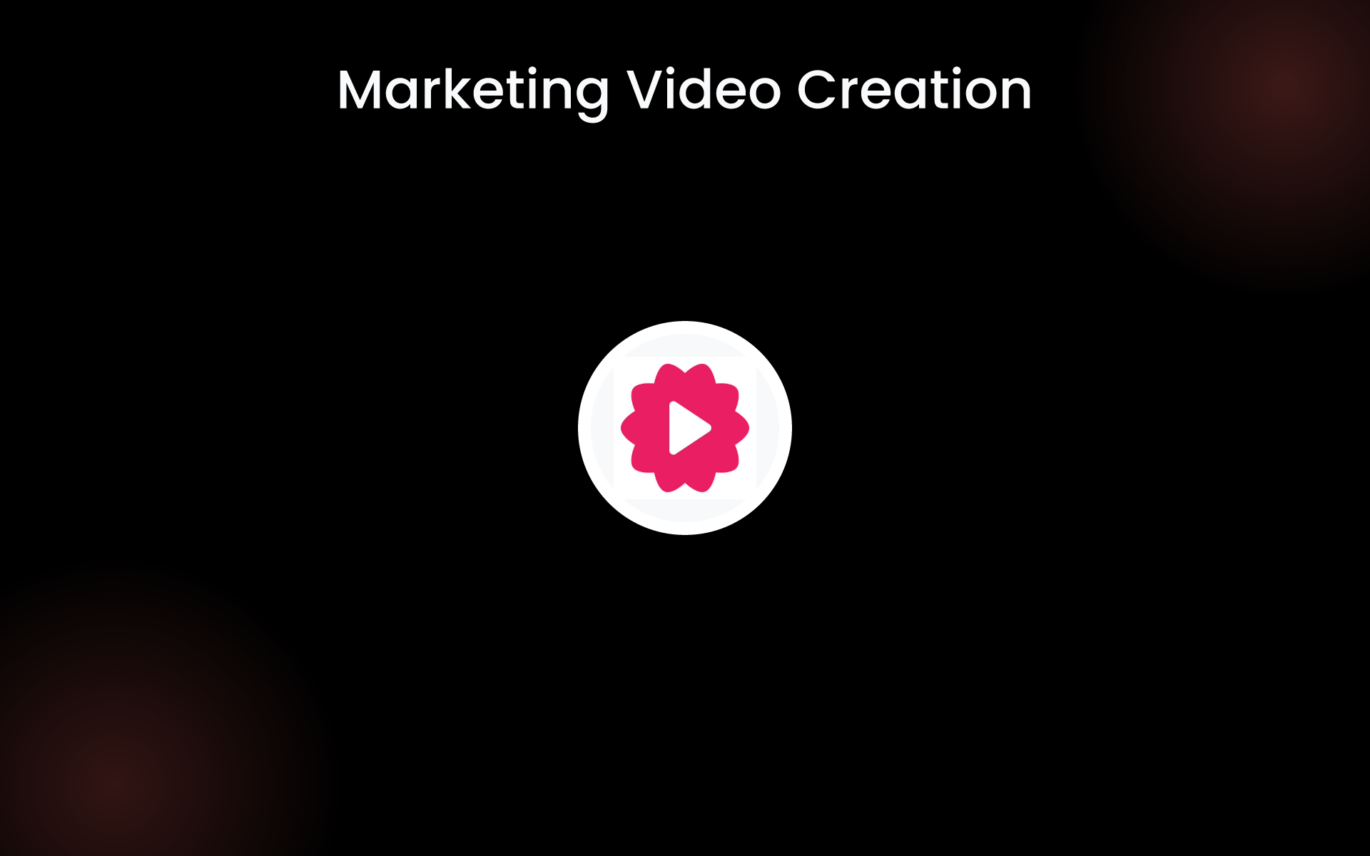 Marketing Video Creation tools