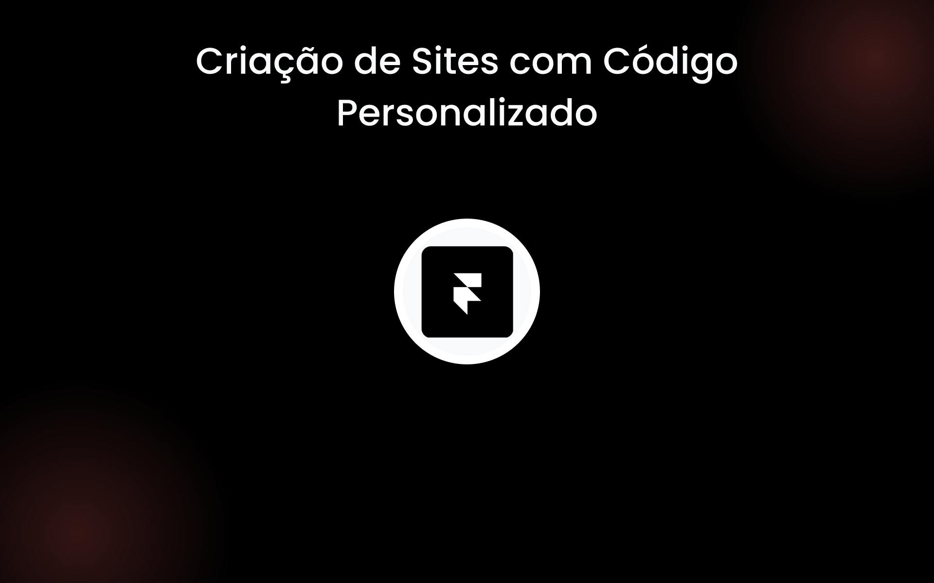 Criação de Sites com Código Personalizado tools