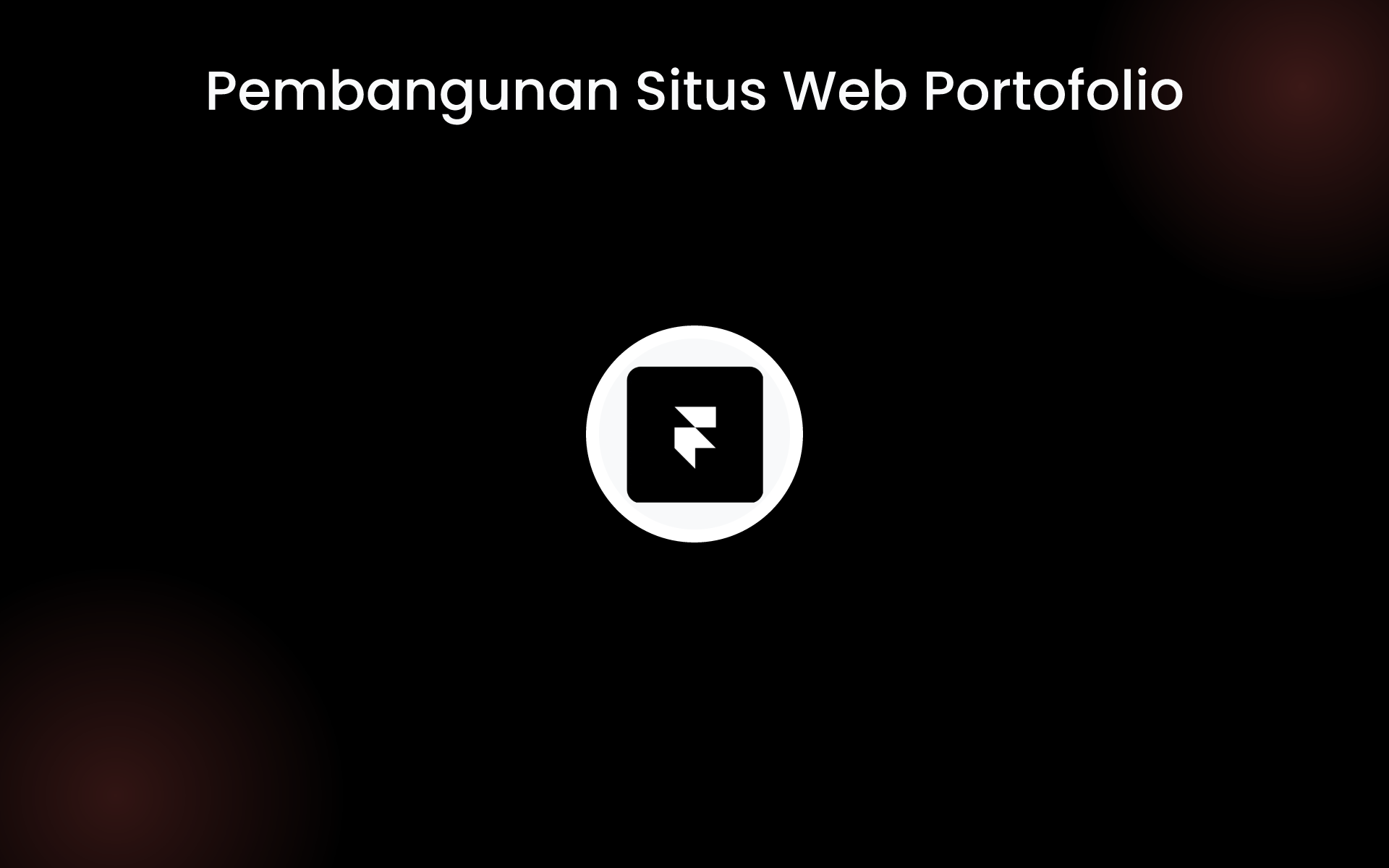 Pembangunan Situs Web Portofolio tools Pembangunan Situs Web Portofolio tools