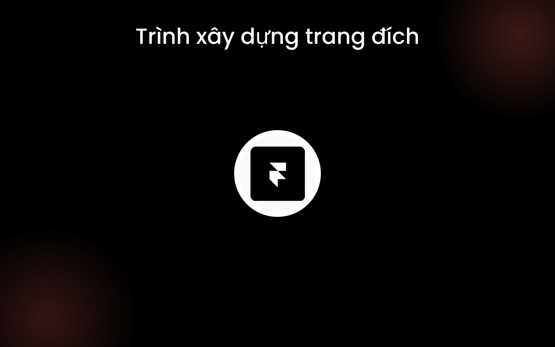 Trình xây dựng trang đích tools