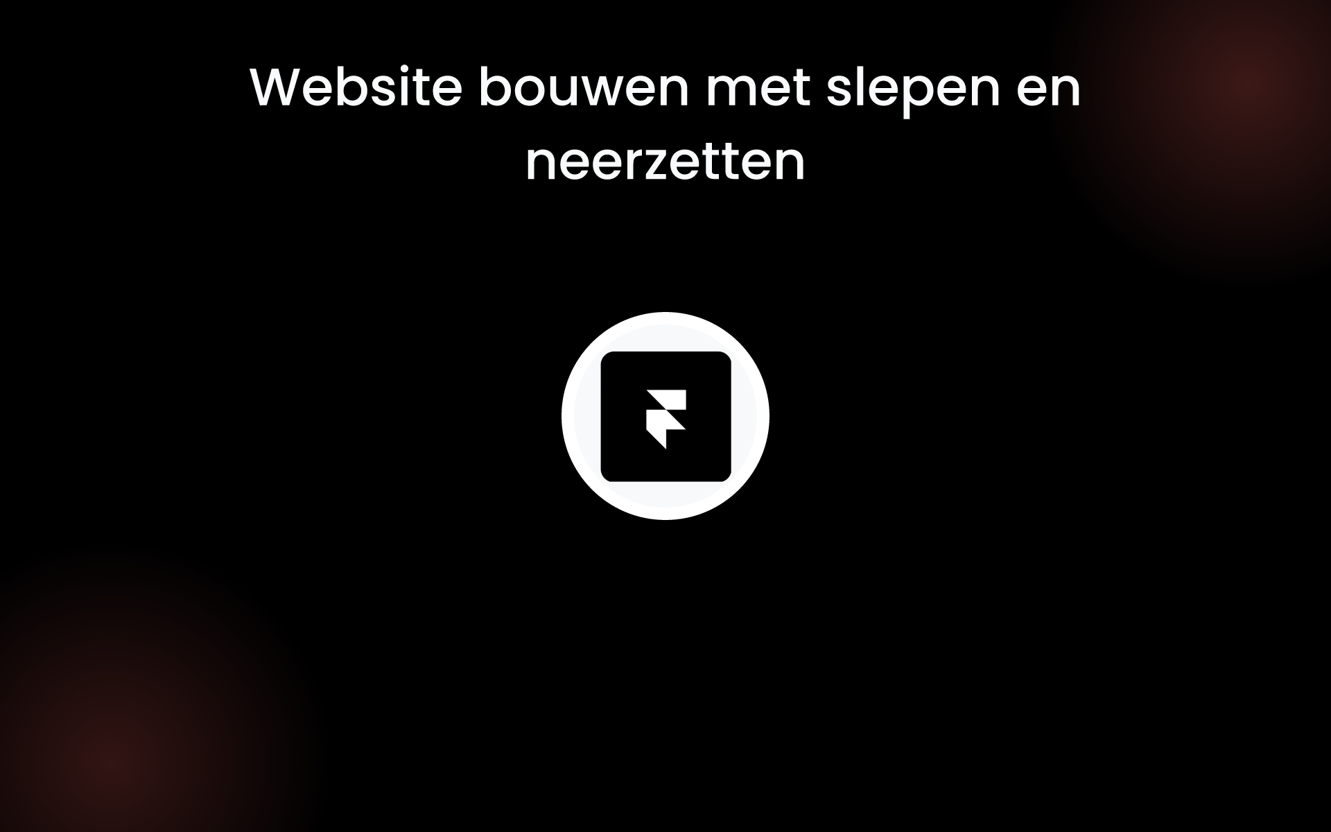 Website bouwen met slepen en neerzetten tools Website bouwen met slepen en neerzetten tools